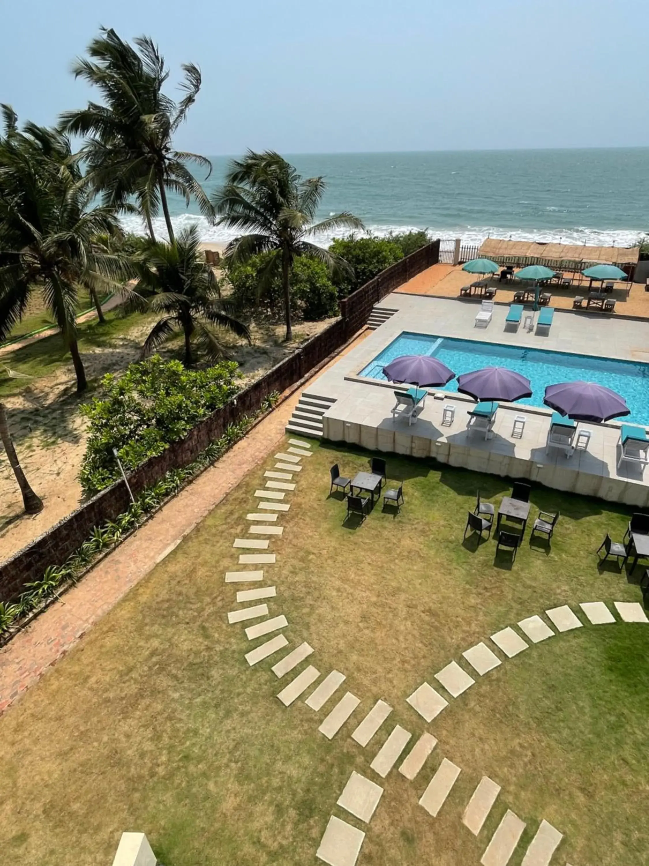 Pool view in Kay's By The Sea Pool view in Kay's By The Sea