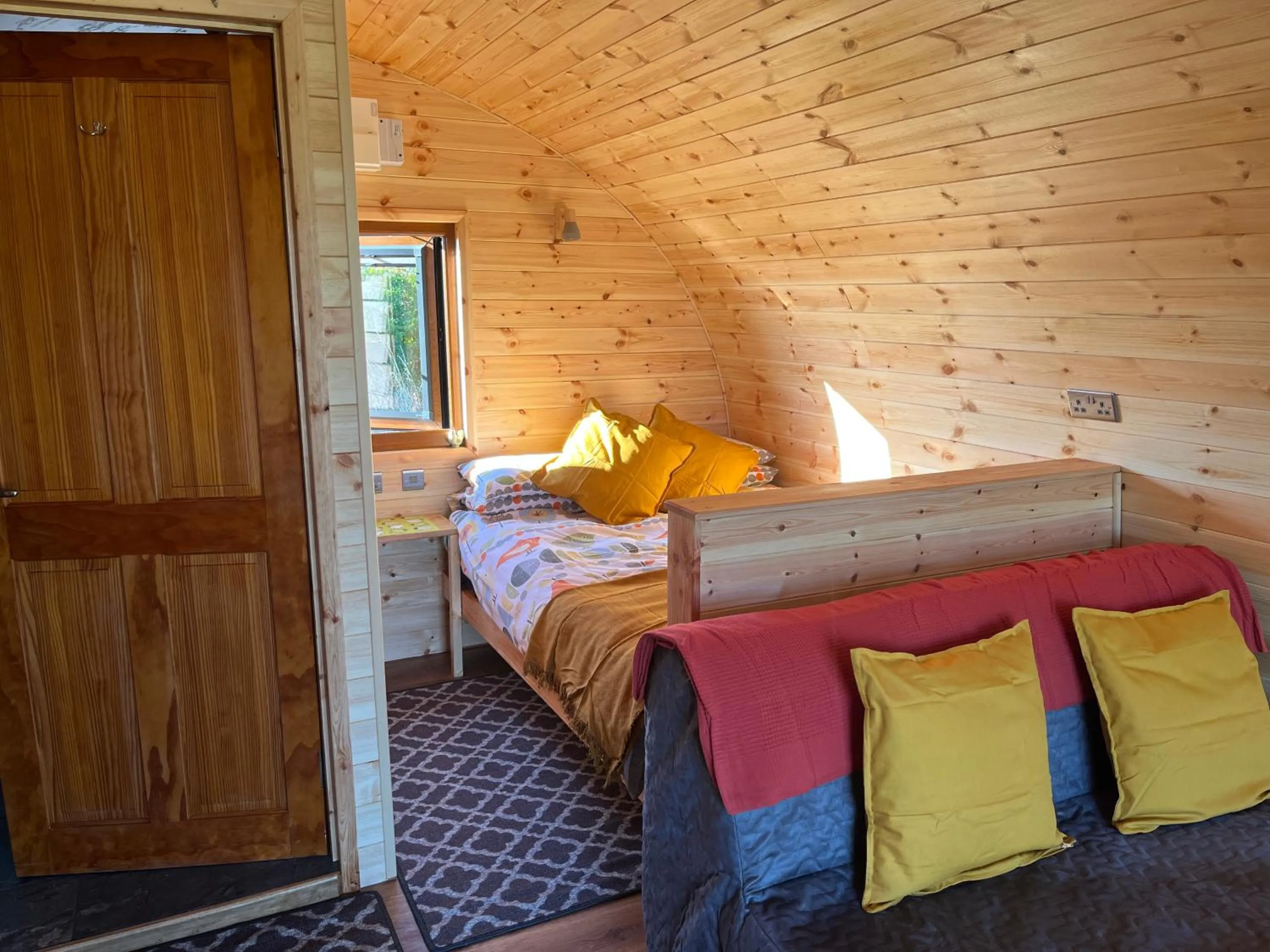 Bed in Manor Farm Stay