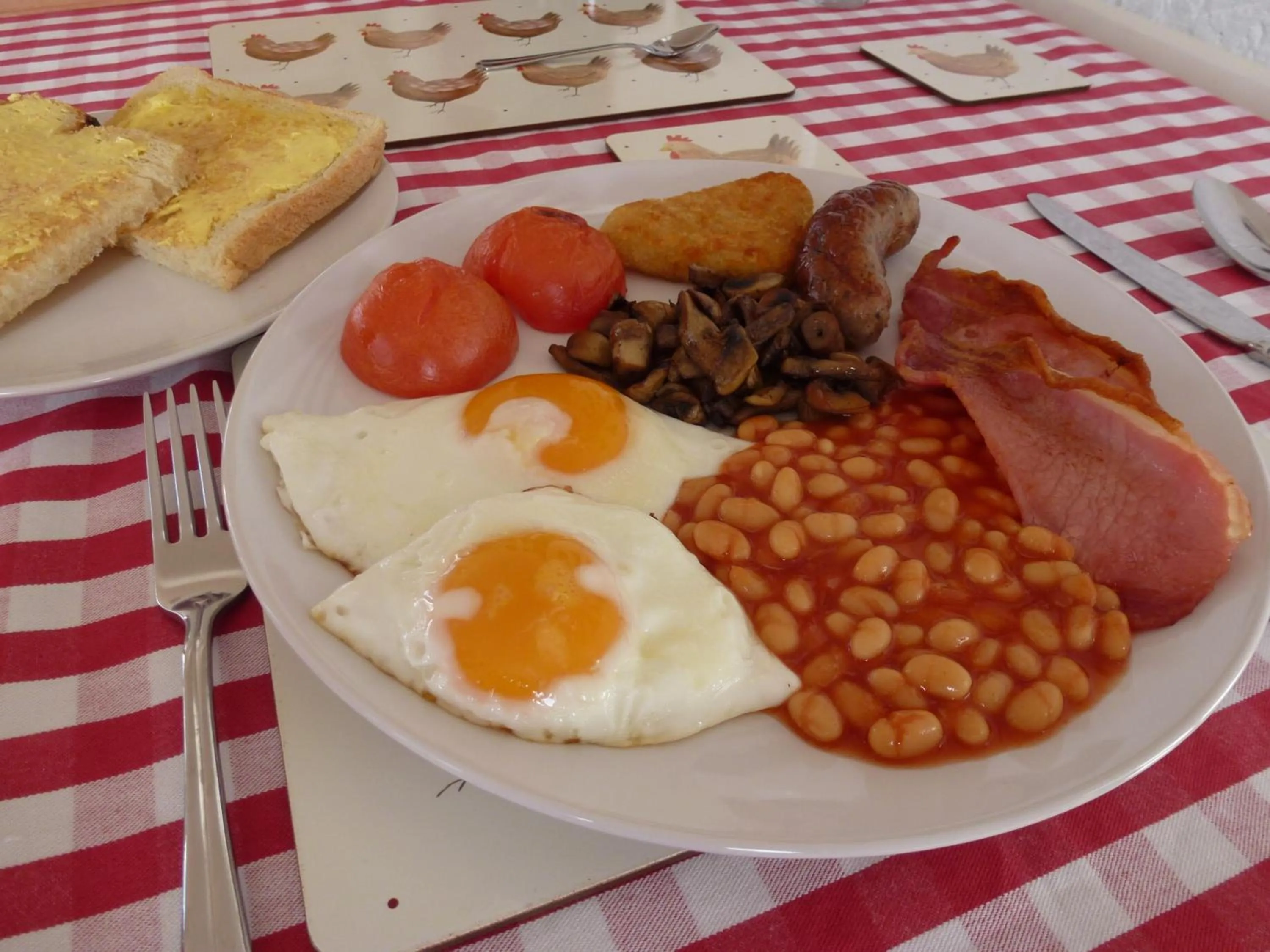 Food close-up in Manor Farm Stay