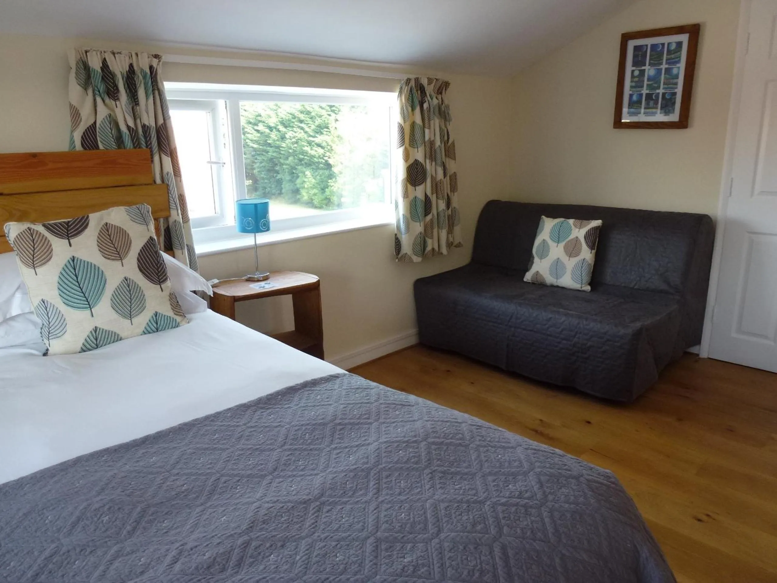Bed in Manor Farm Stay