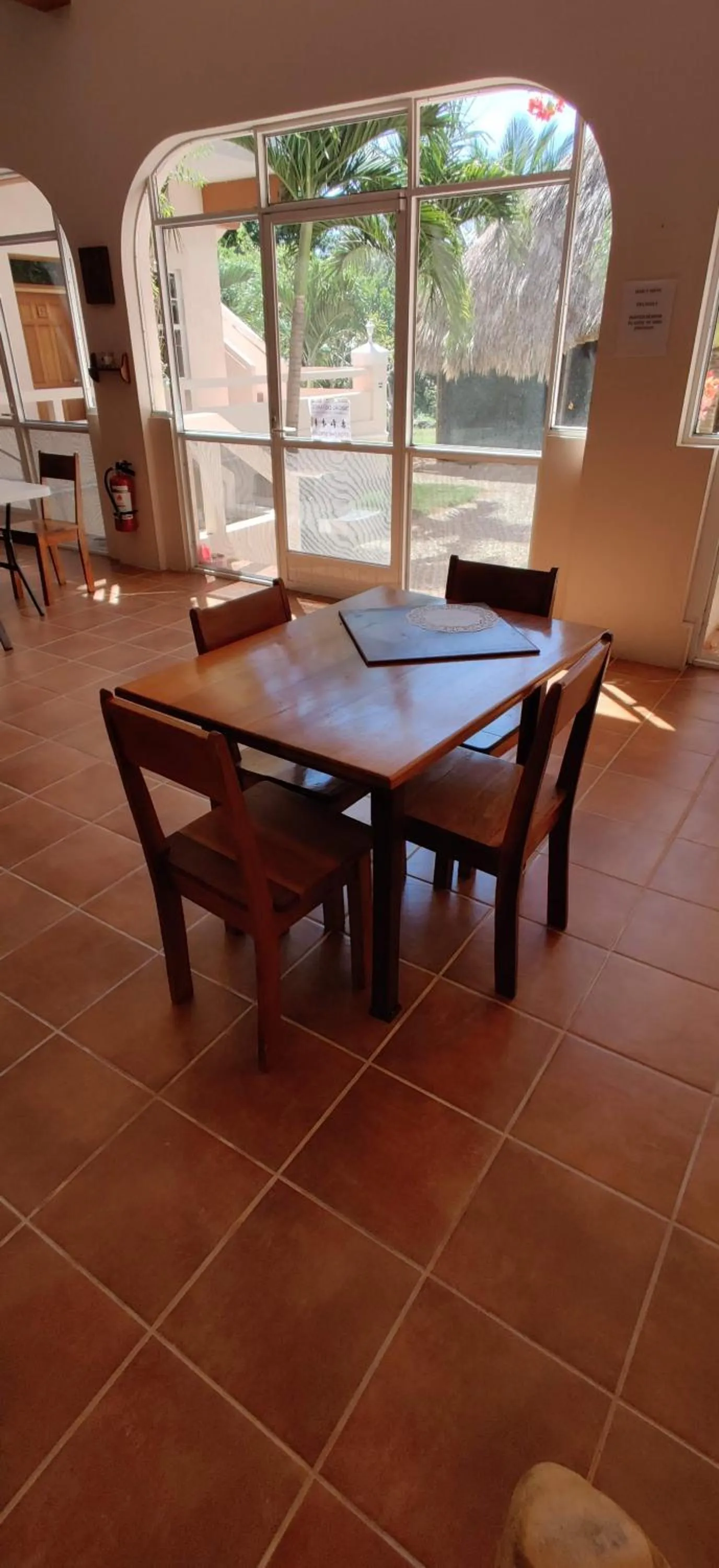 Dining area in The Crimson Orchid Inn at Orchid Bay