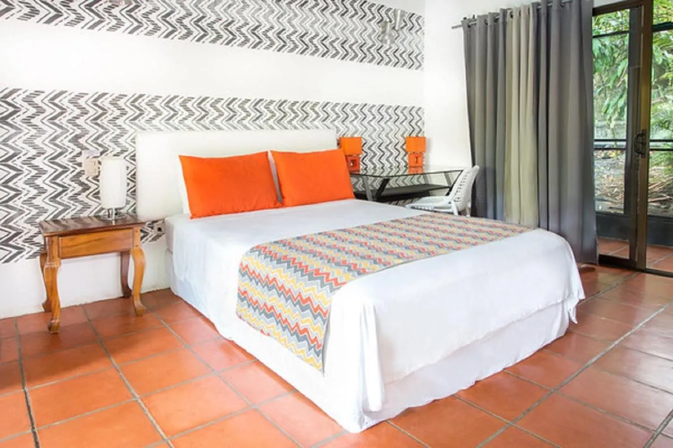 Bed in Tico Tico Villas - Adult Only