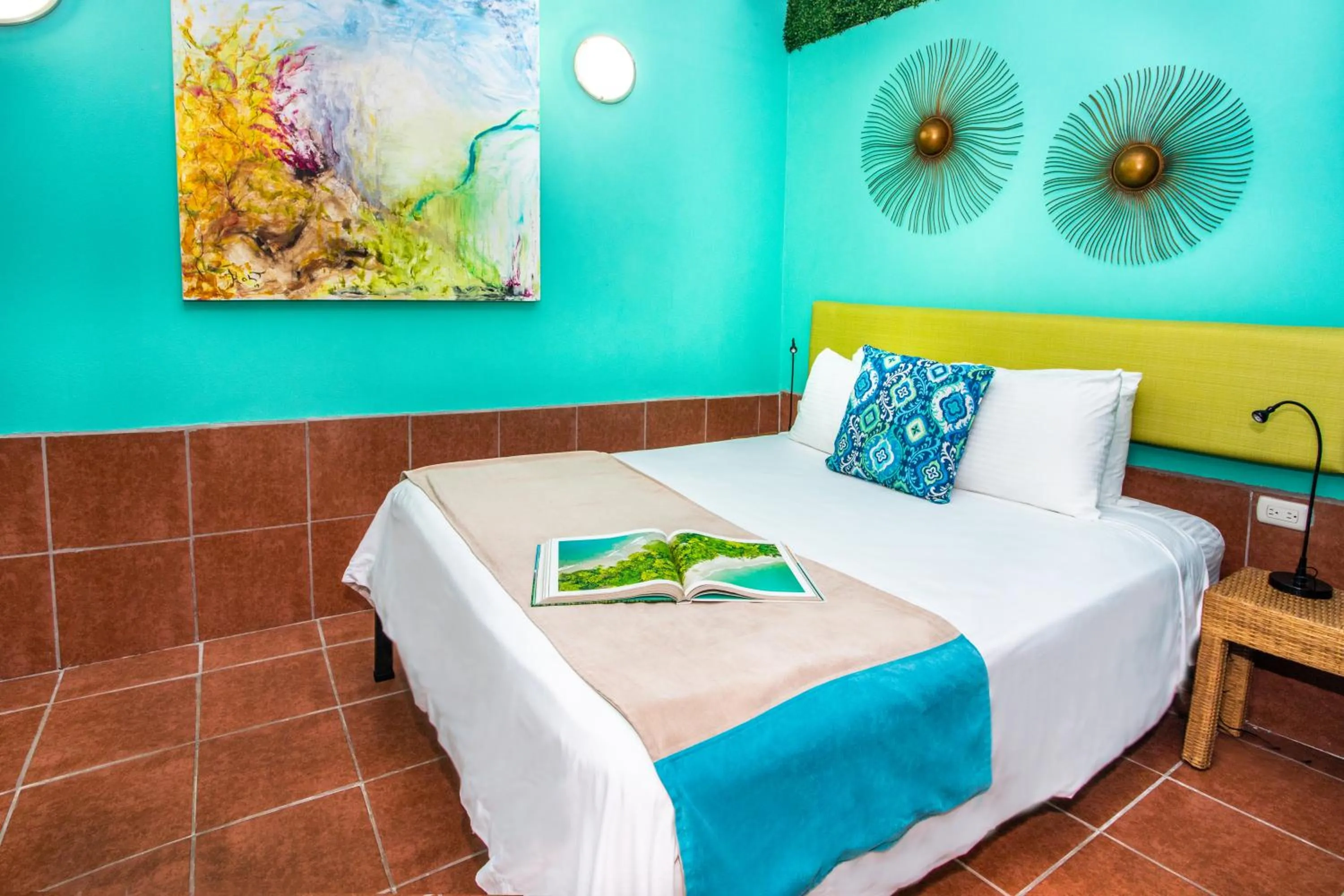 Bed in Tico Tico Villas - Adult Only