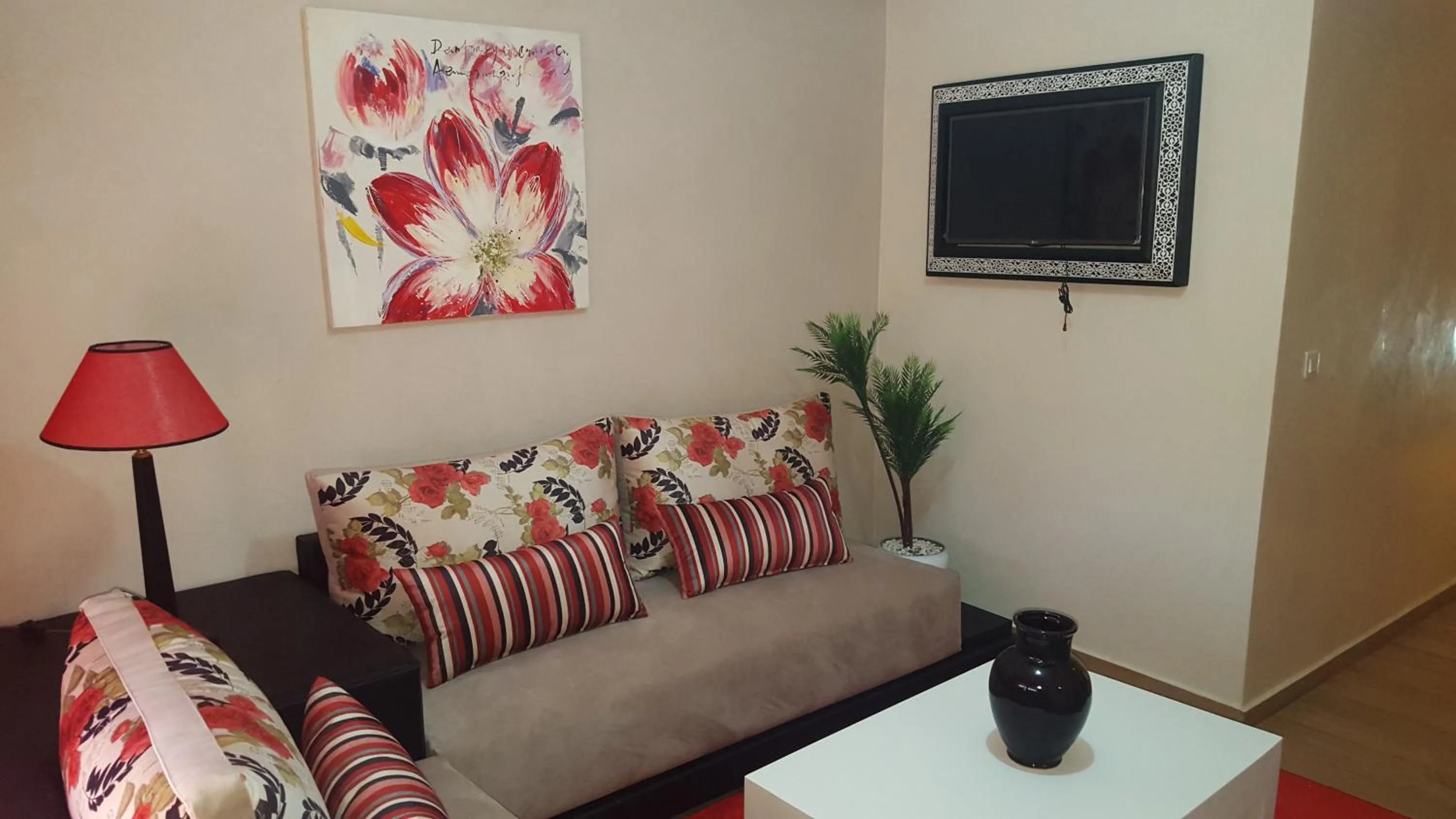 Living room in Rofaida Appart'Hotel