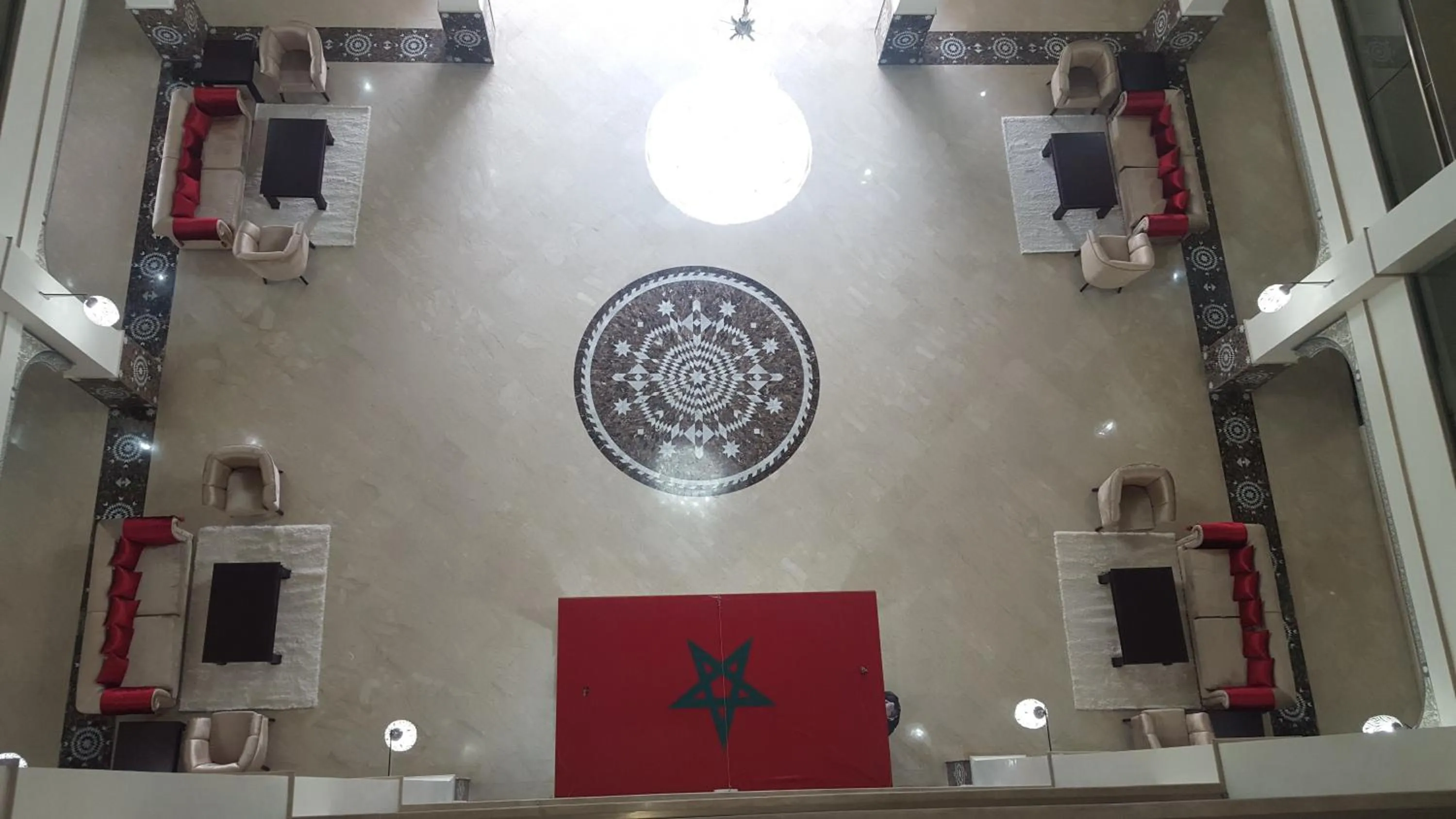 Lobby or reception in Rofaida Appart'Hotel