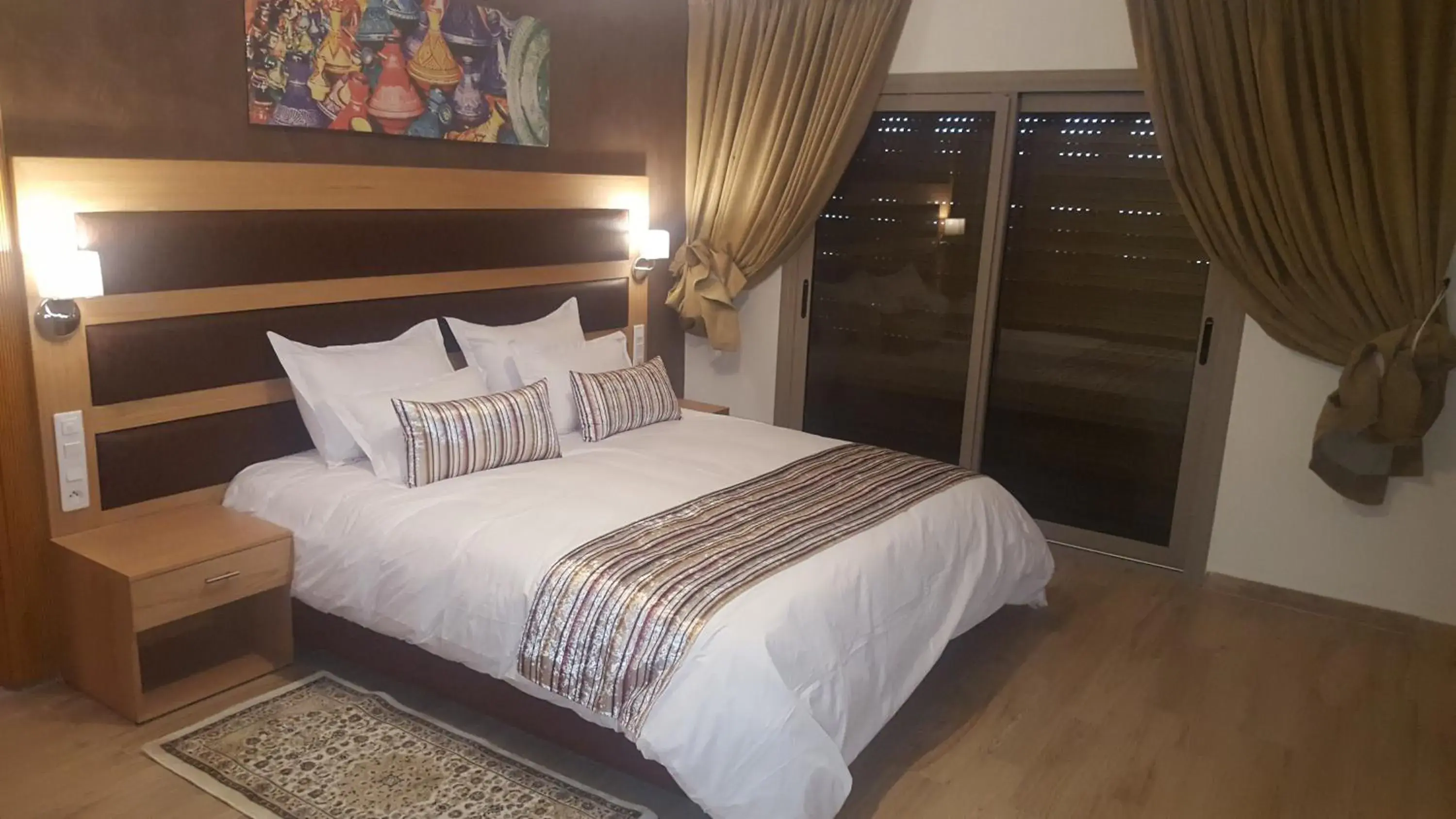 Photo of the whole room, Bed in Rofaida Appart'Hotel Photo of the whole room, Bed in Rofaida Appart'Hotel