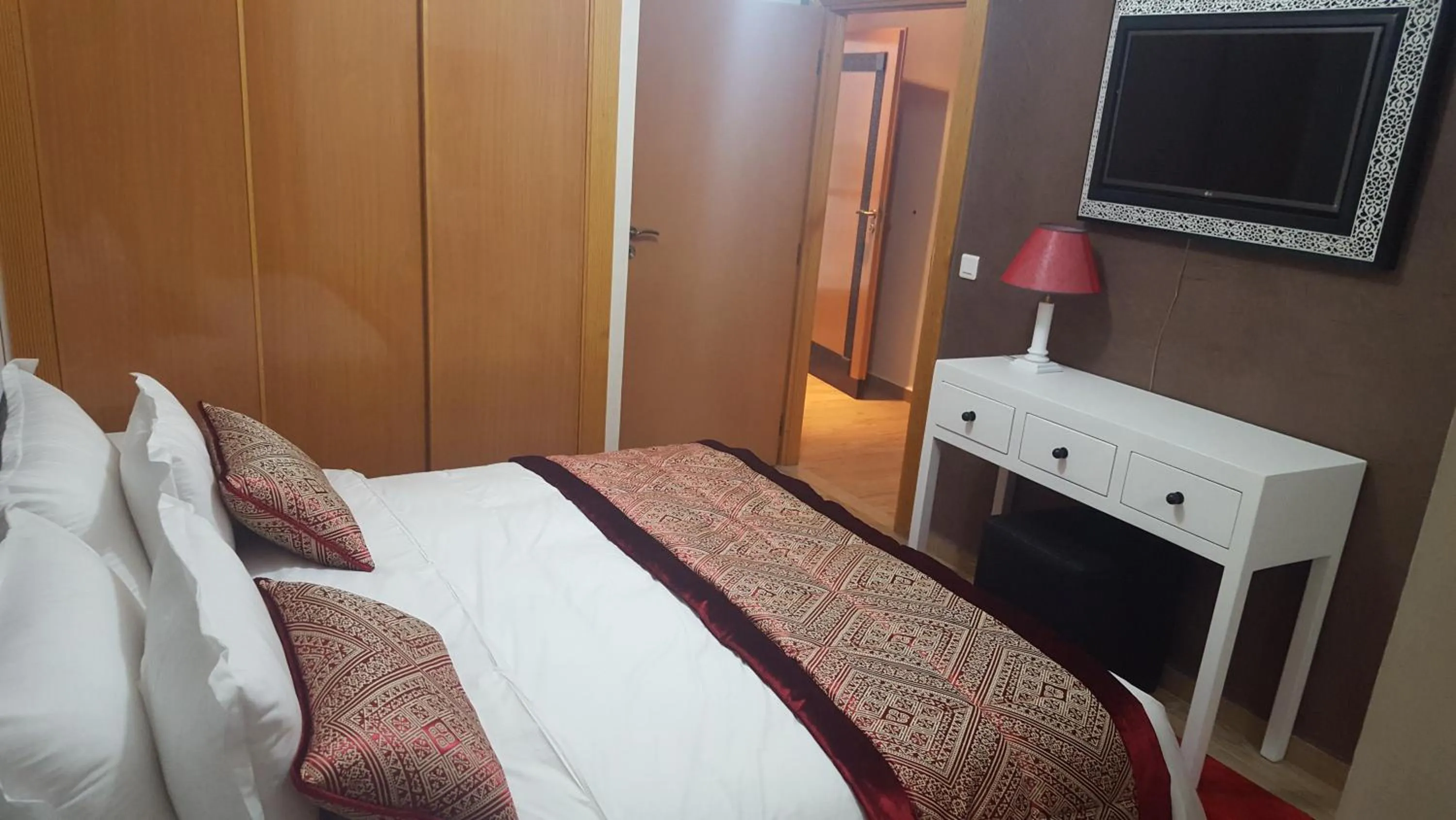 Bedroom, Bed in Rofaida Appart'Hotel