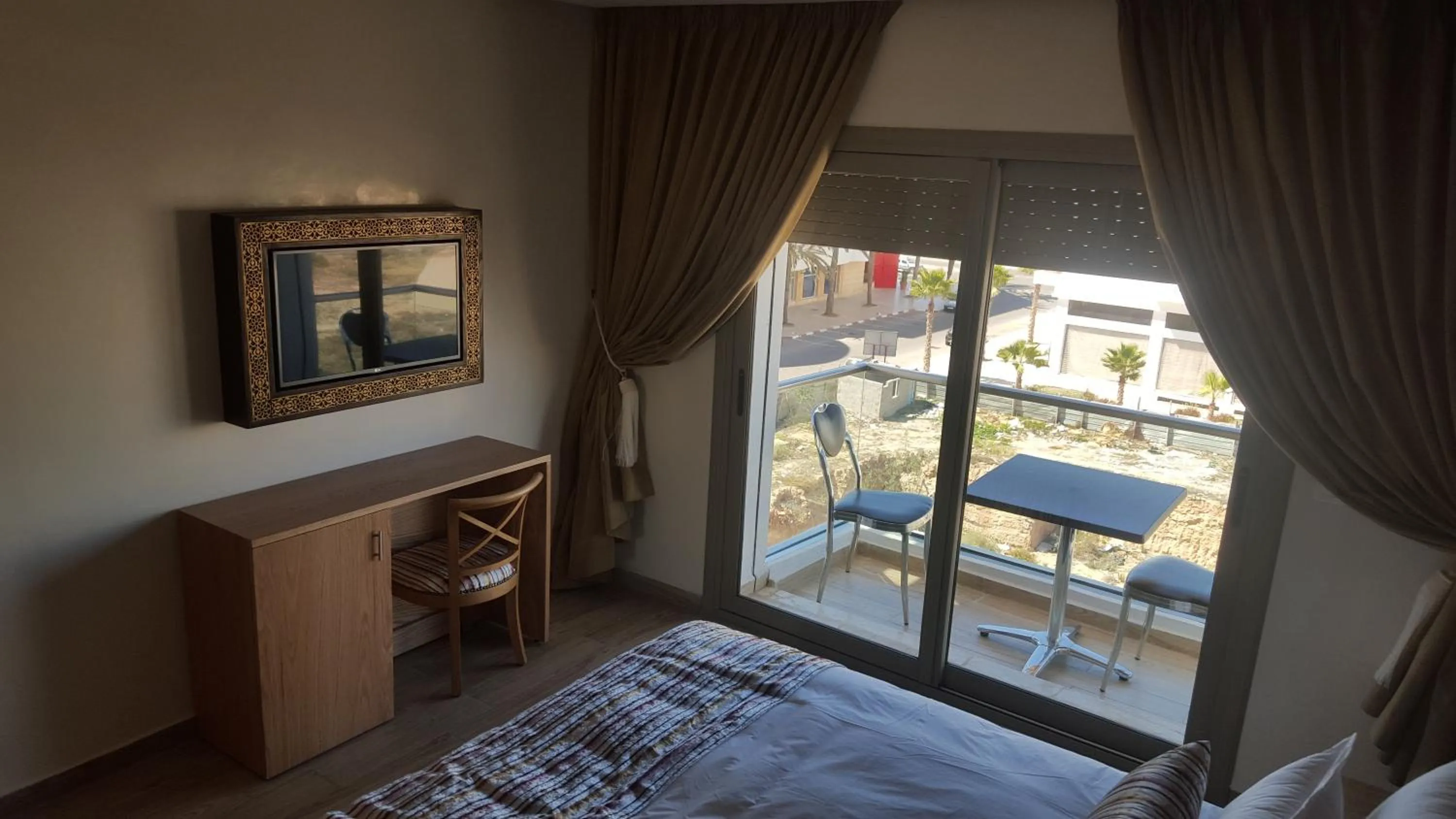 Garden view, Bed in Rofaida Appart'Hotel