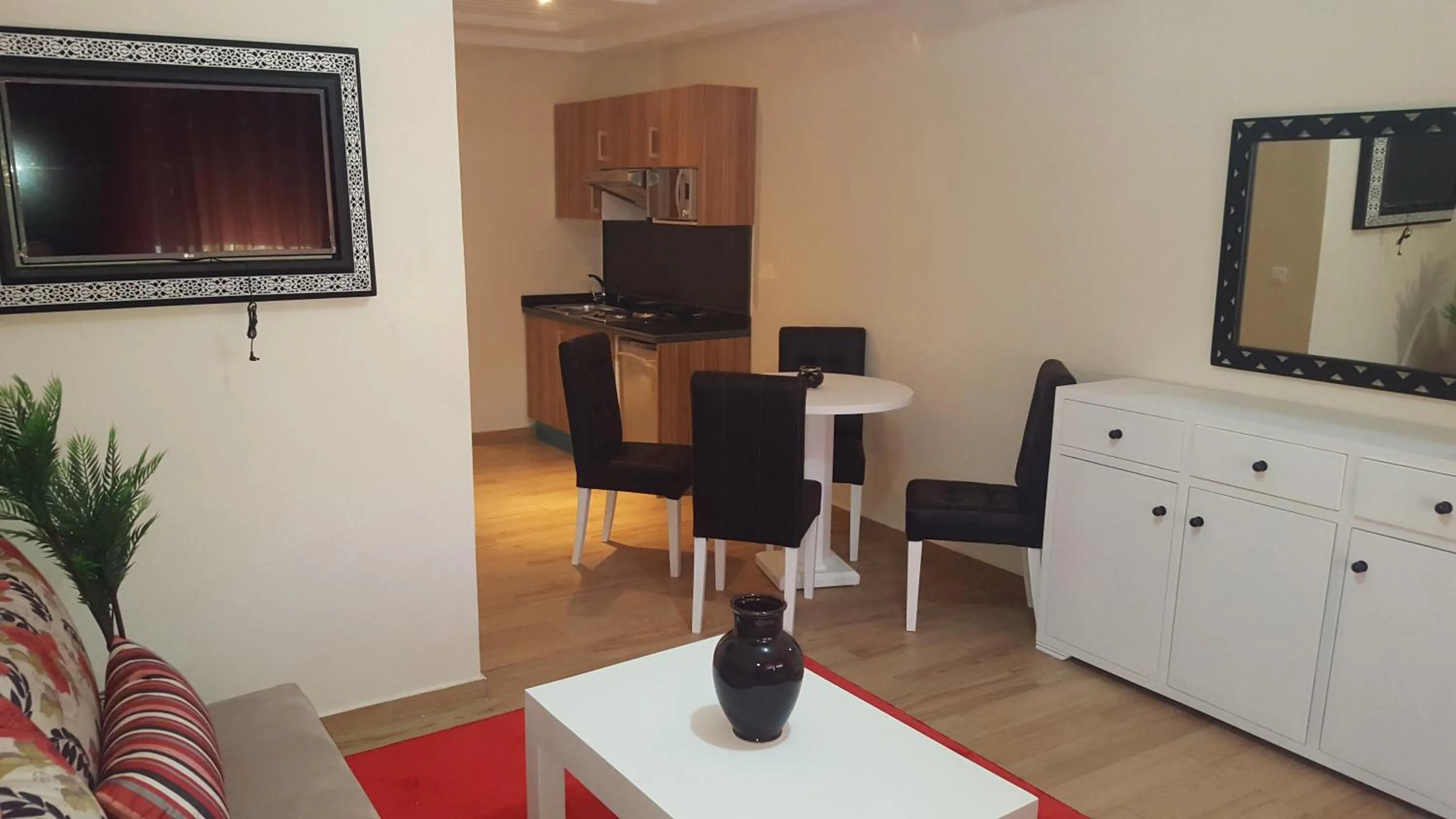 Living room in Rofaida Appart'Hotel