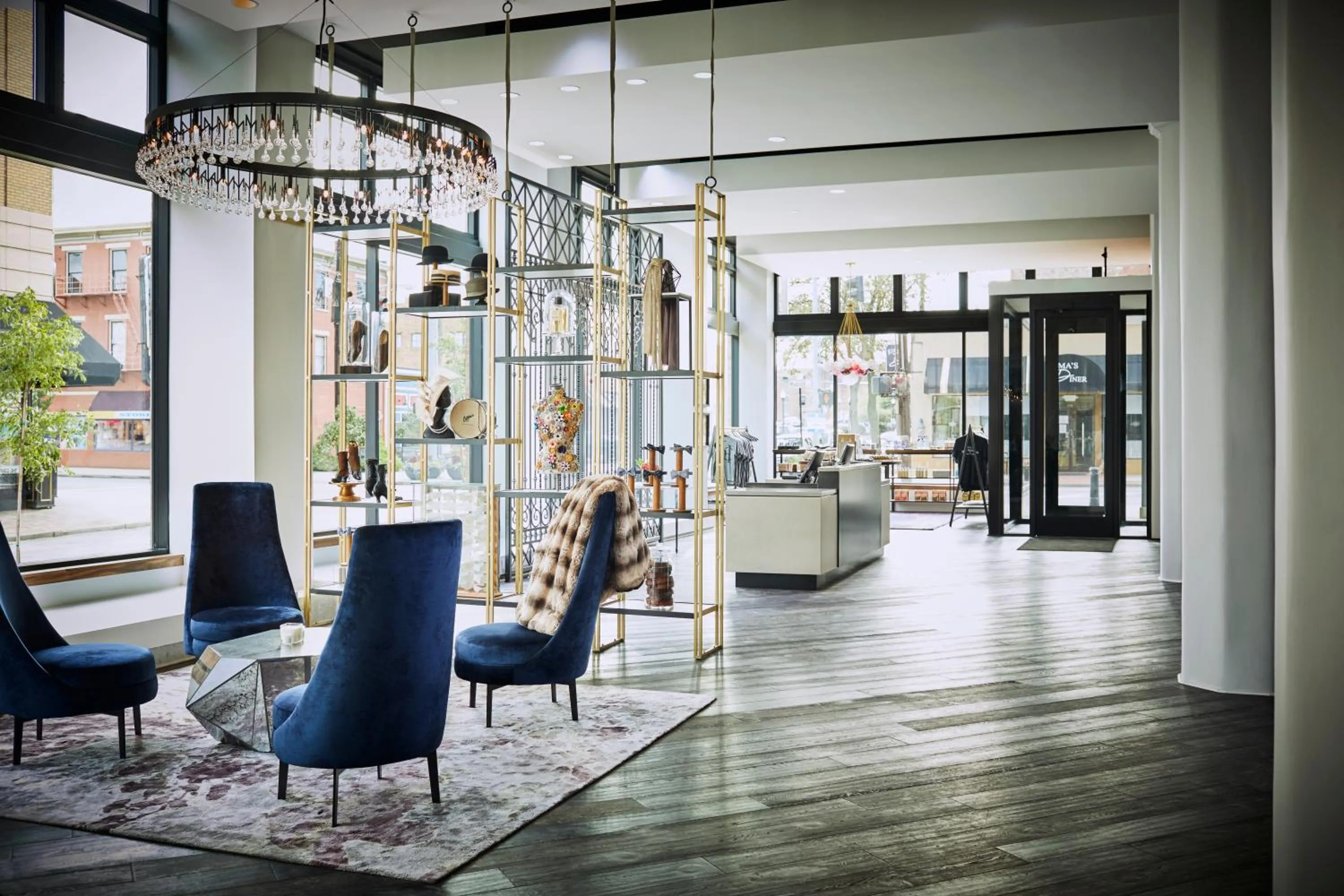 Lobby or reception in Hotel Covington Cincinnati Riverfront