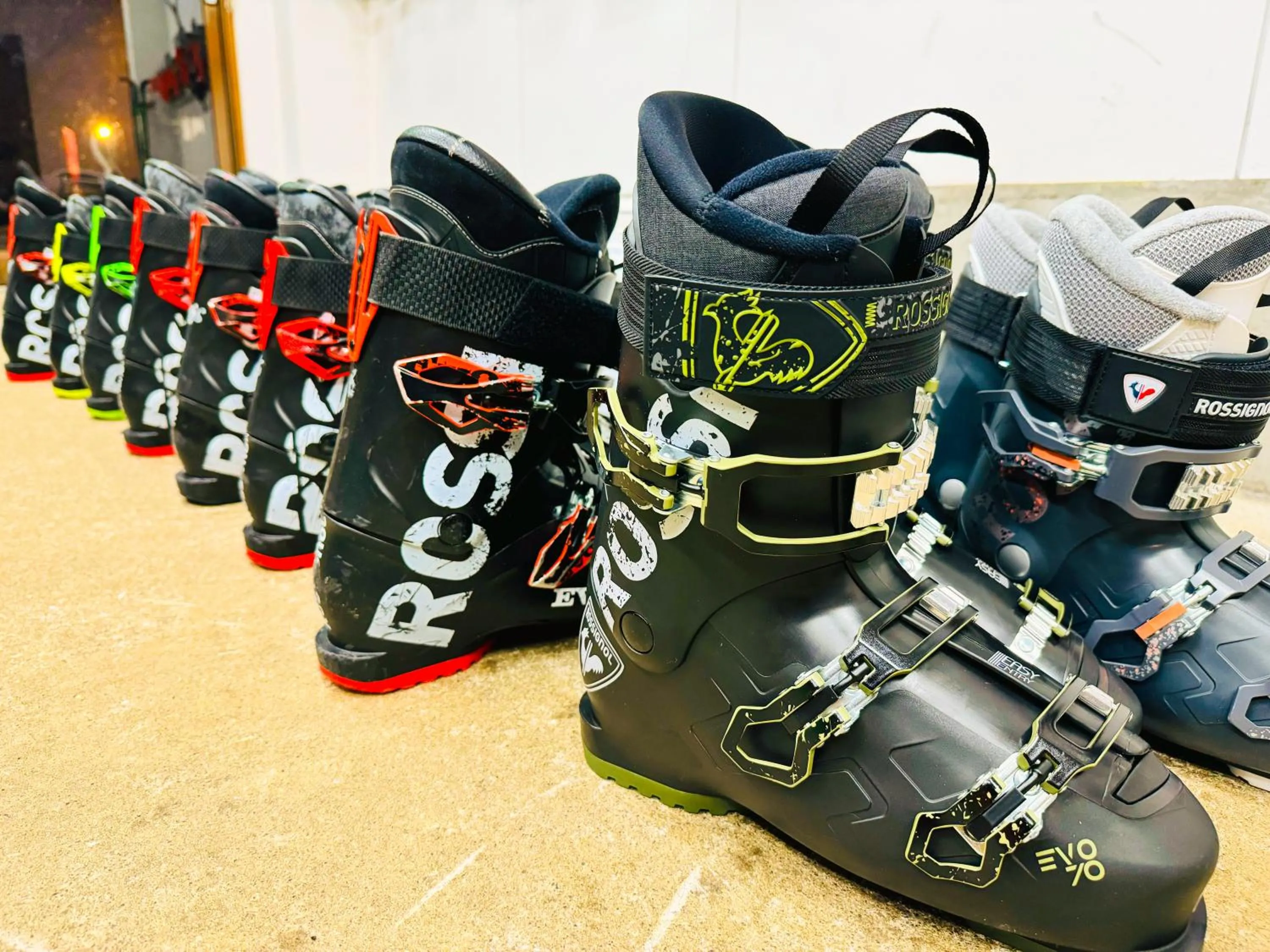 Skiing in Belle Vue Nishiura