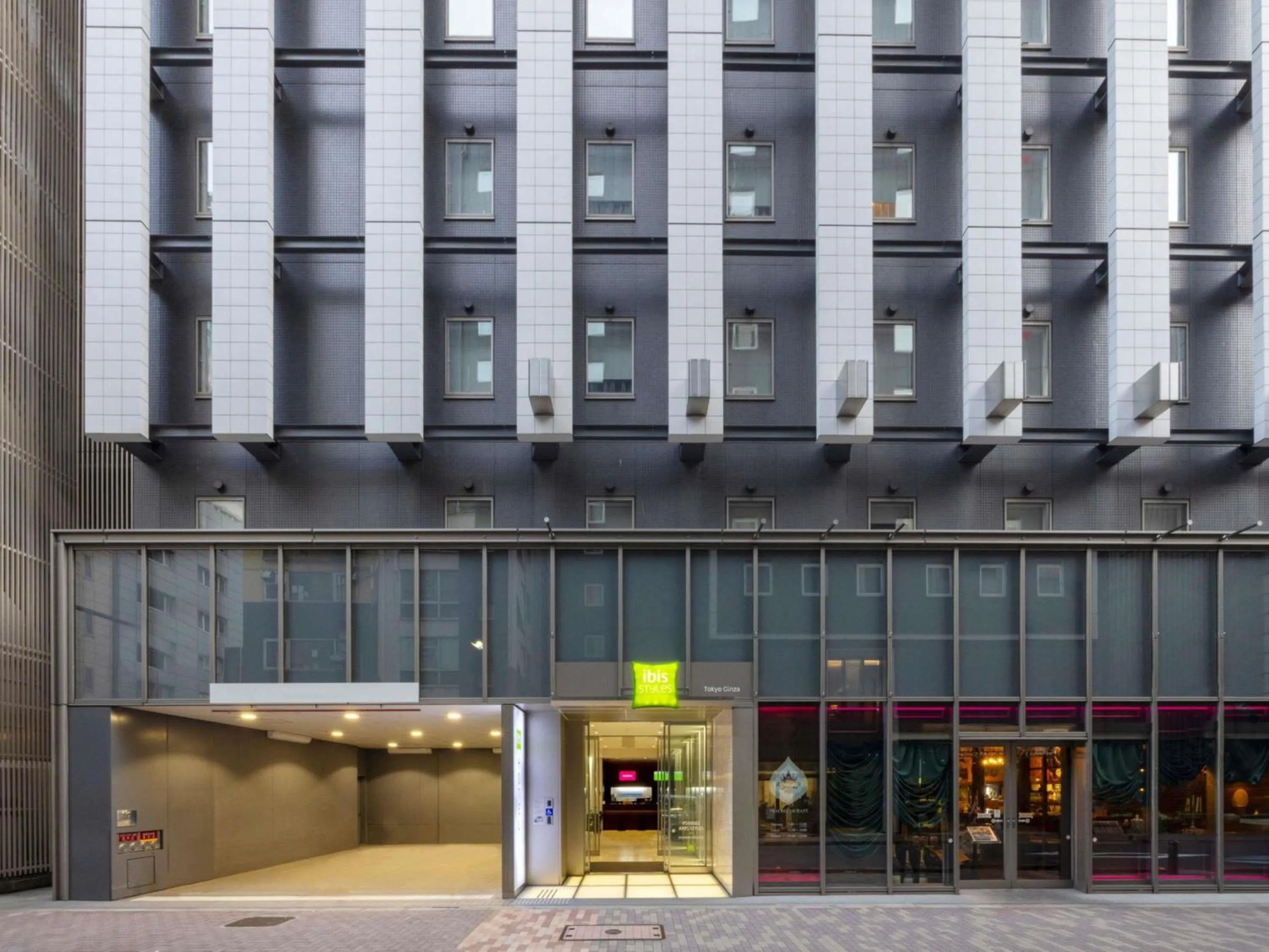 Property building in ibis Styles Tokyo Ginza