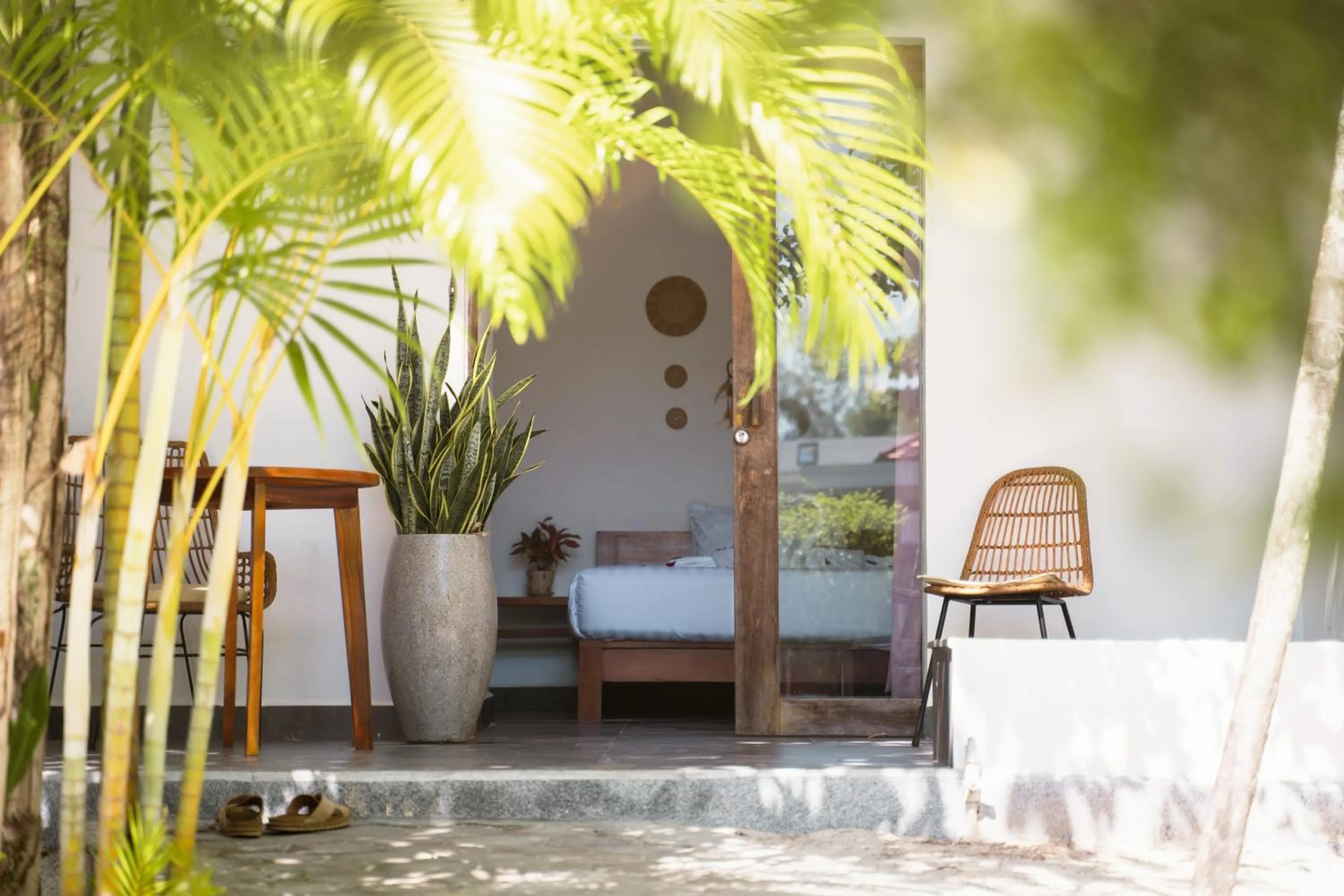 Patio in Long Set Resort