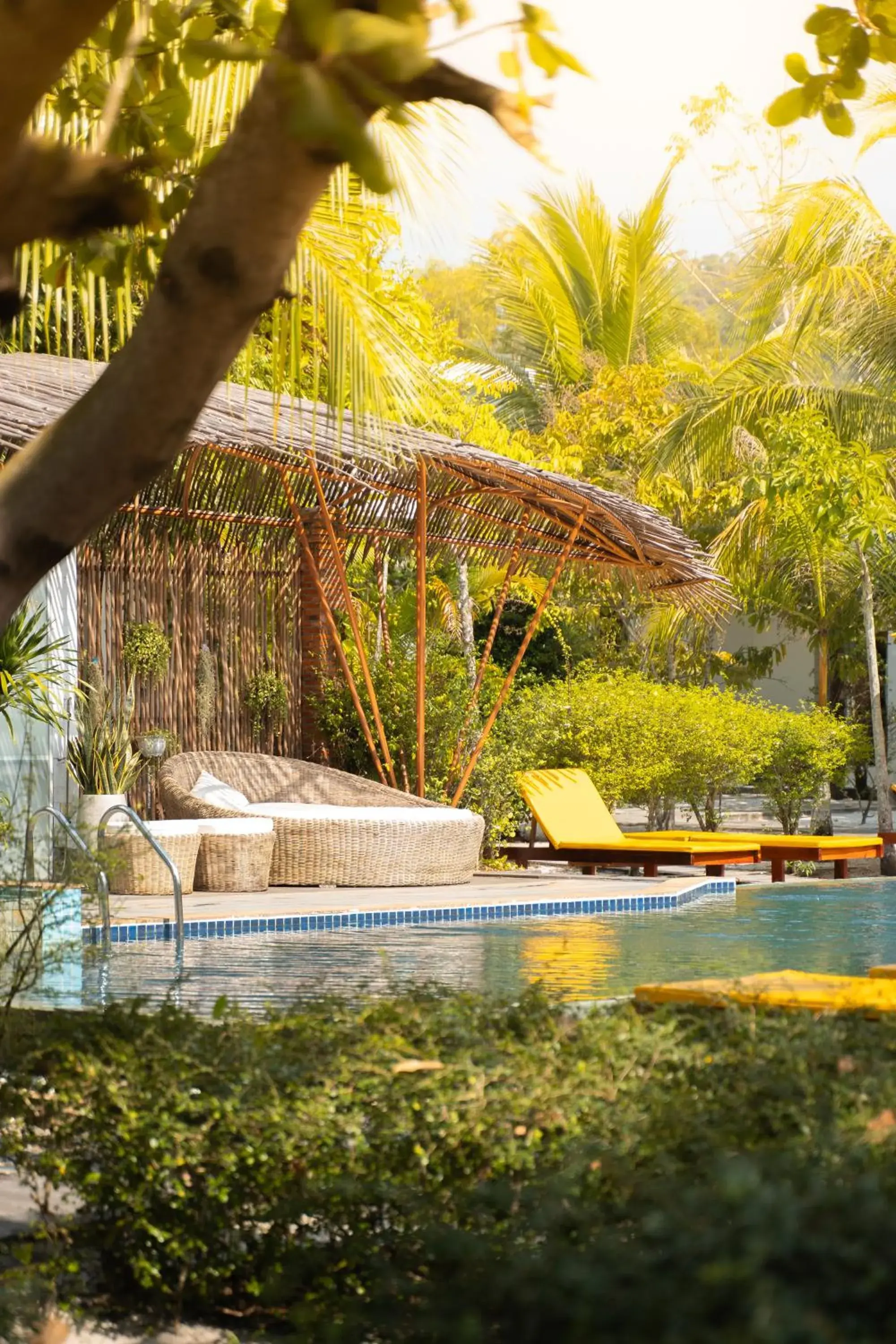 Pool view in Long Set Resort Pool view in Long Set Resort