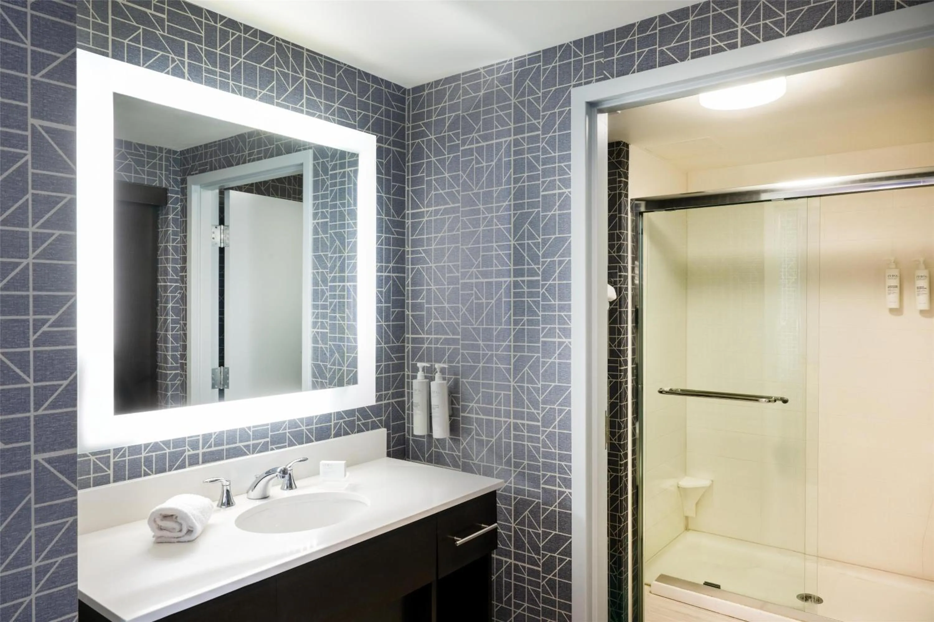 Bathroom in Homewood Suites by Hilton Pittsburgh-Southpointe