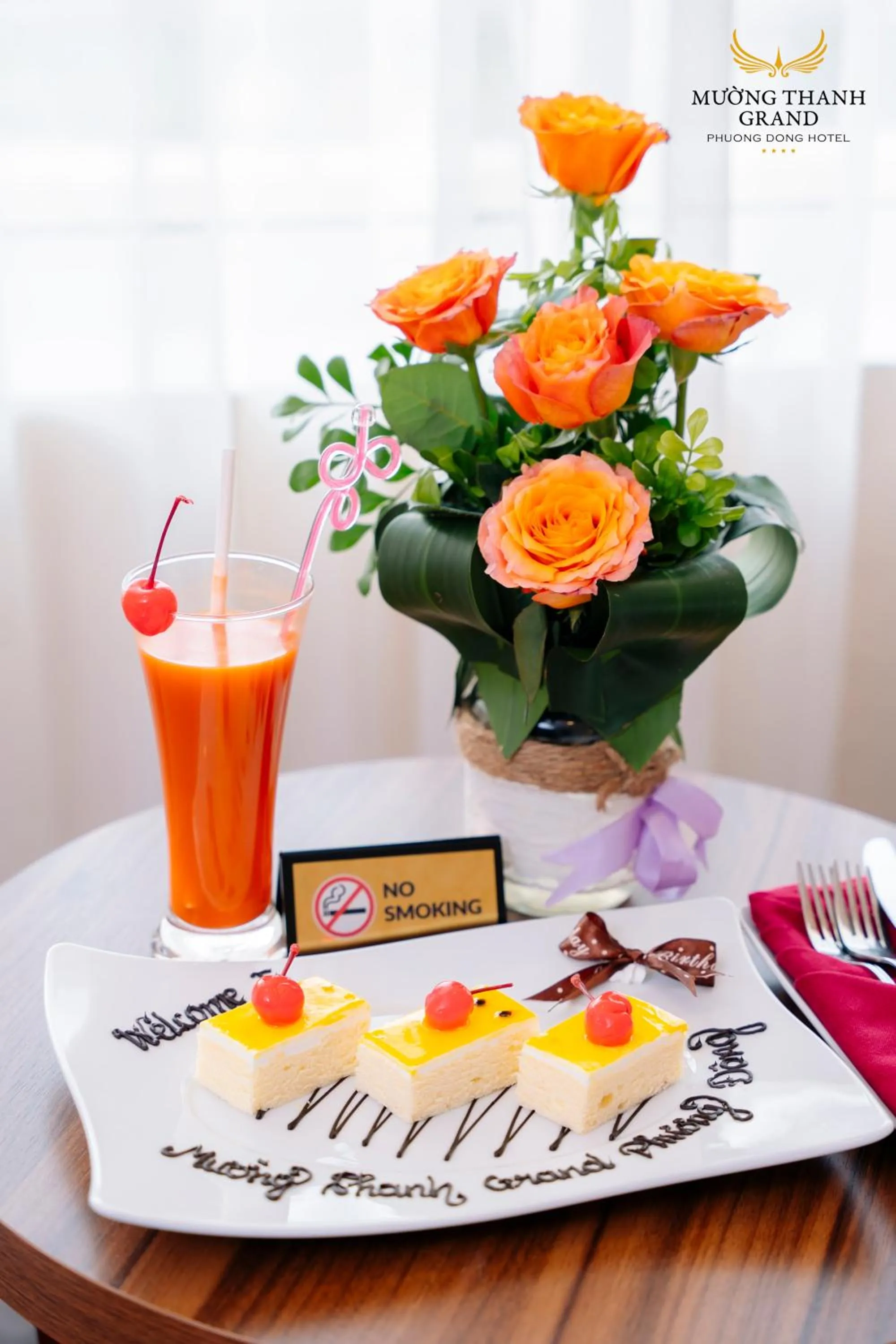 Food and drinks in Muong Thanh Grand Phuong Dong