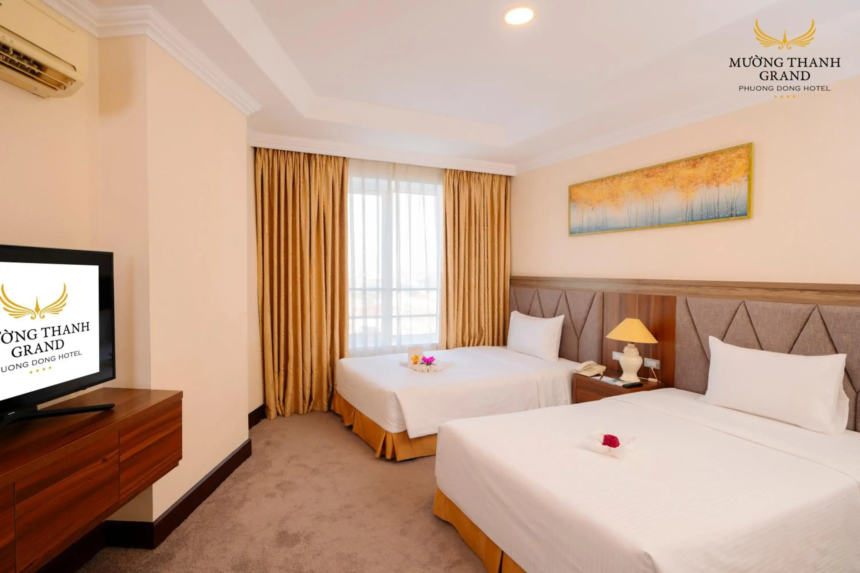 Bed in Muong Thanh Grand Phuong Dong Bed in Muong Thanh Grand Phuong Dong