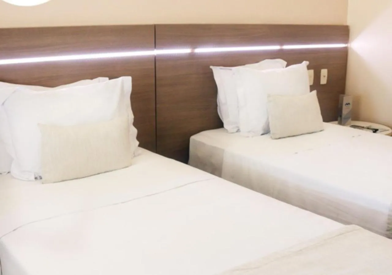 Property building, Bed in Hotel Adrianópolis All Suites