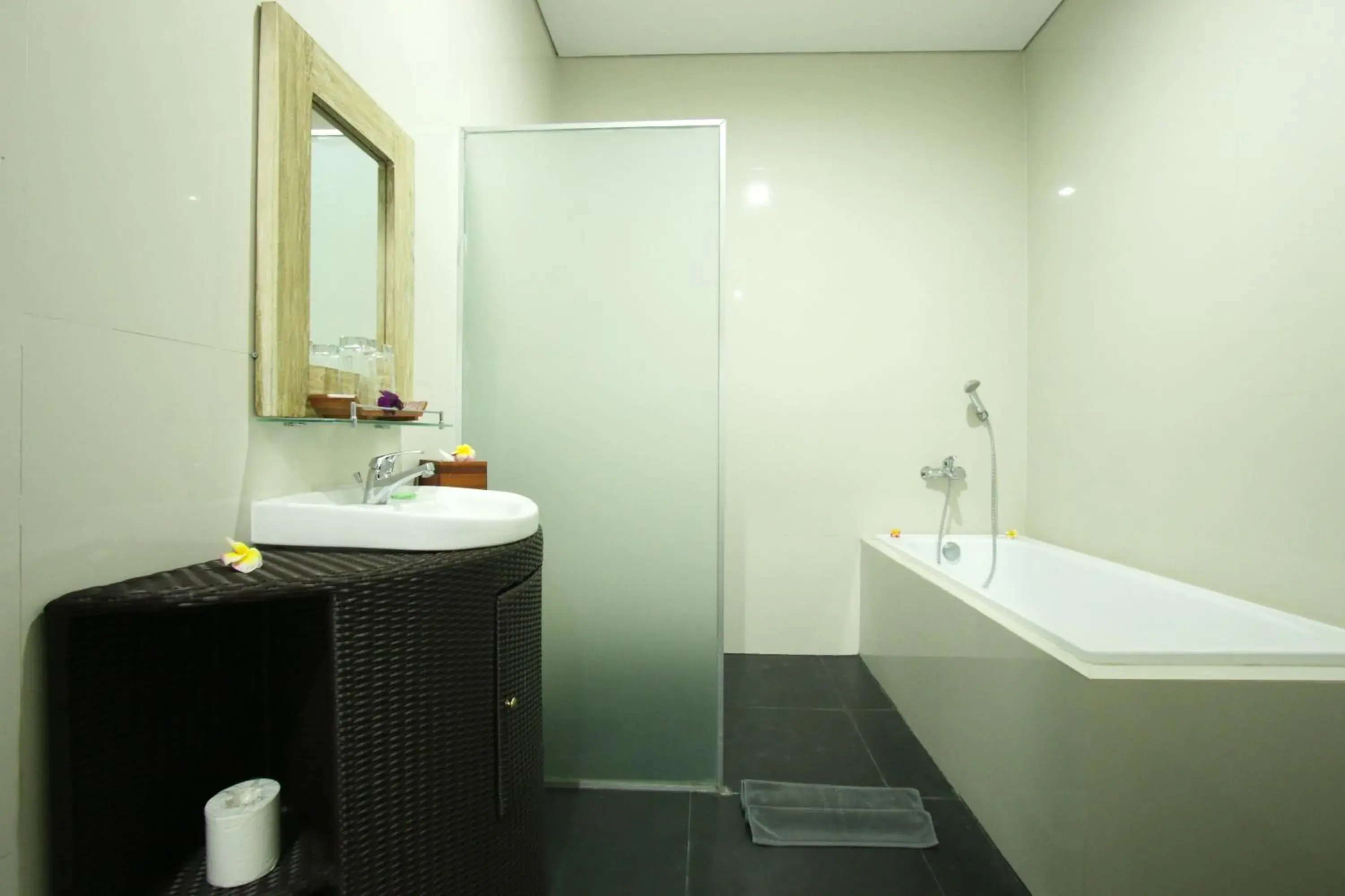 Bathroom in Batu Empug Ubud by Mahaputra Bathroom in Batu Empug Ubud by Mahaputra