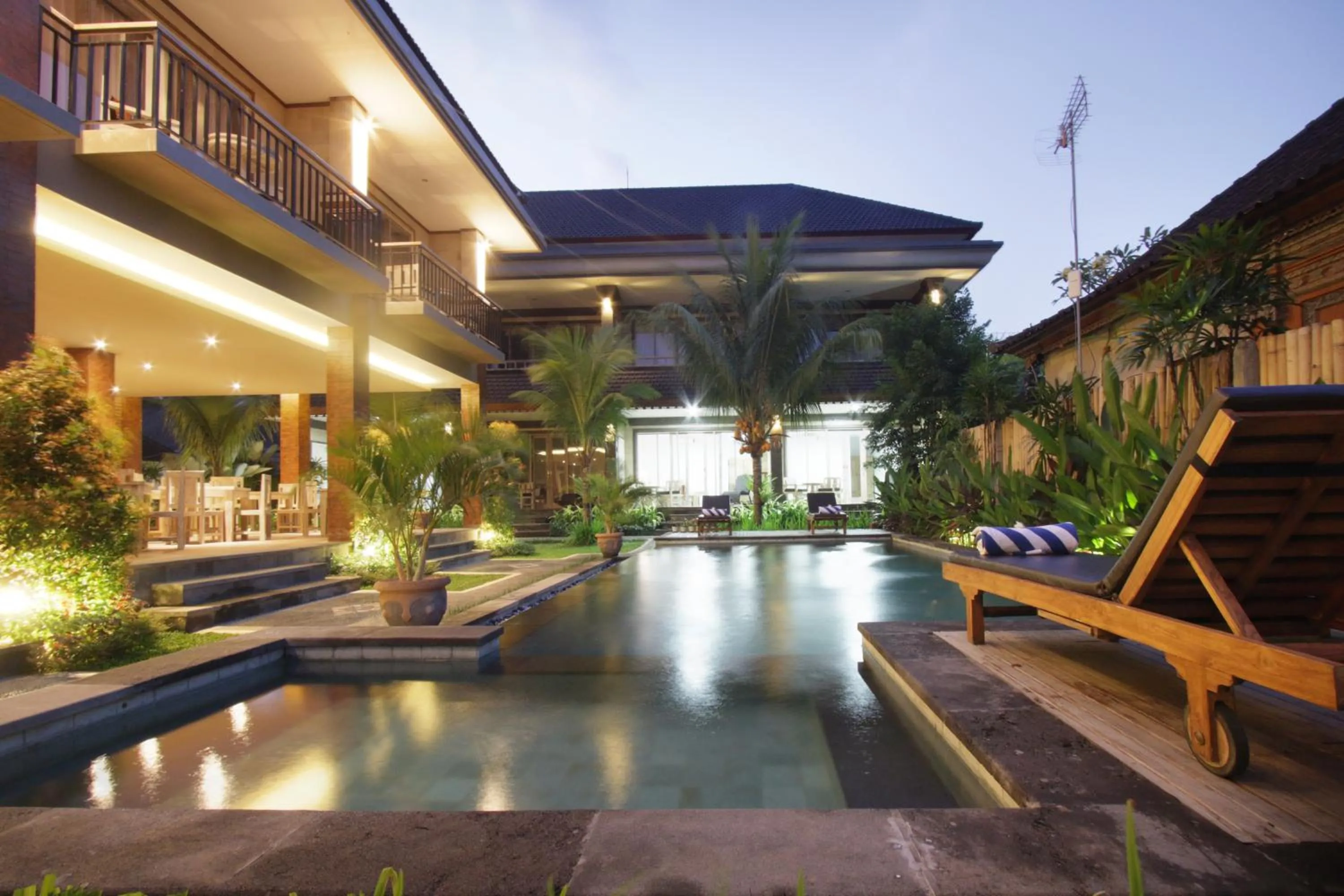 Floor plan in Batu Empug Ubud by Mahaputra