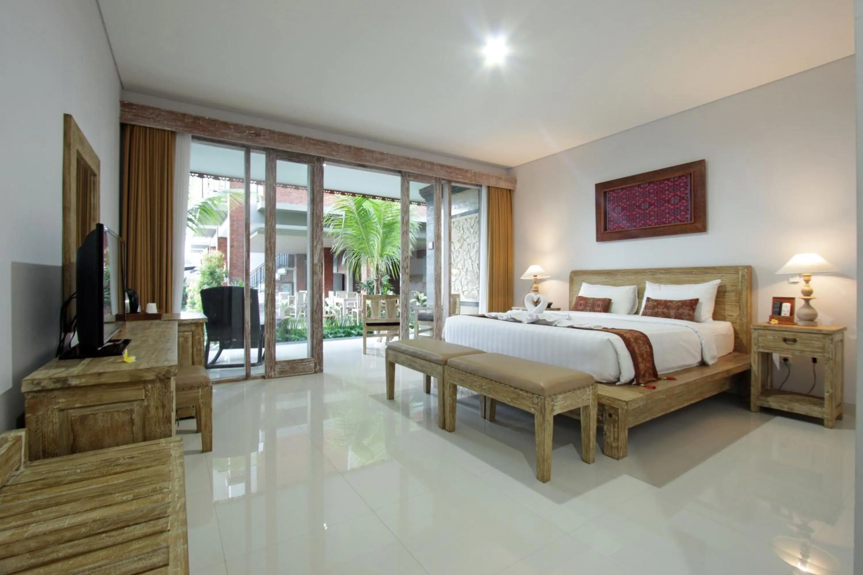Photo of the whole room, Bed in Batu Empug Ubud by Mahaputra