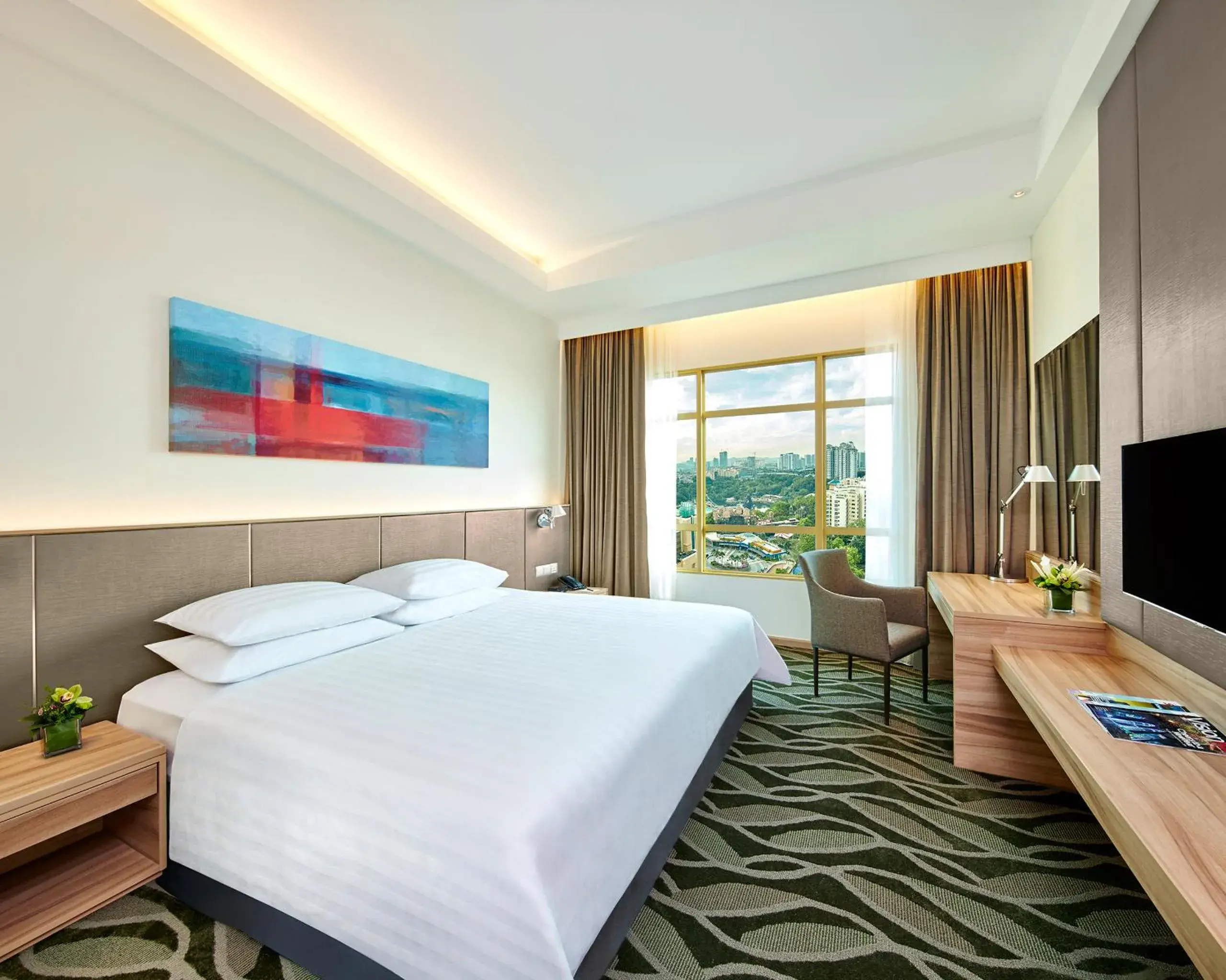 Bed in Sunway Lagoon Hotel , formerly Sunway Clio Hotel