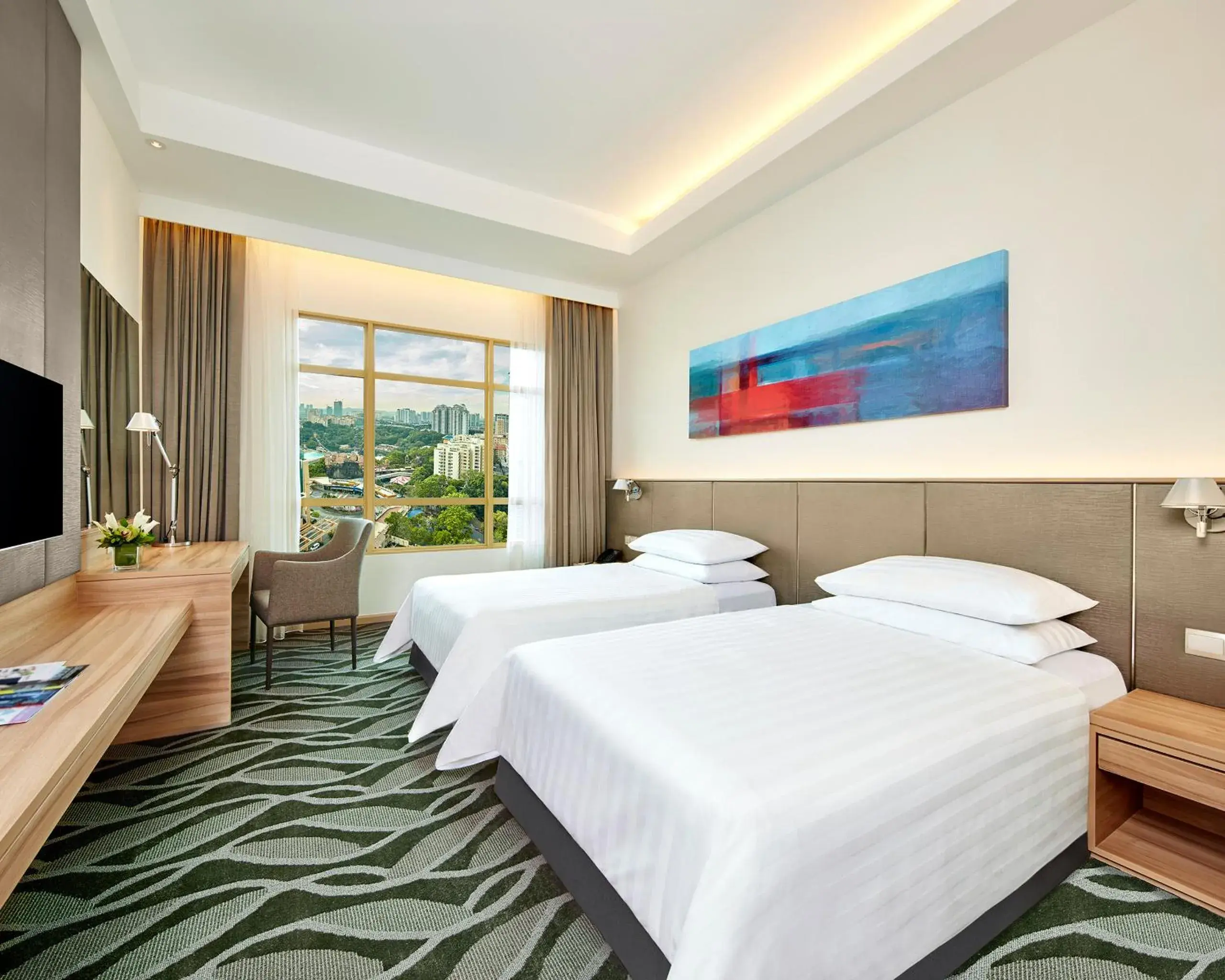 Bed in Sunway Lagoon Hotel , formerly Sunway Clio Hotel