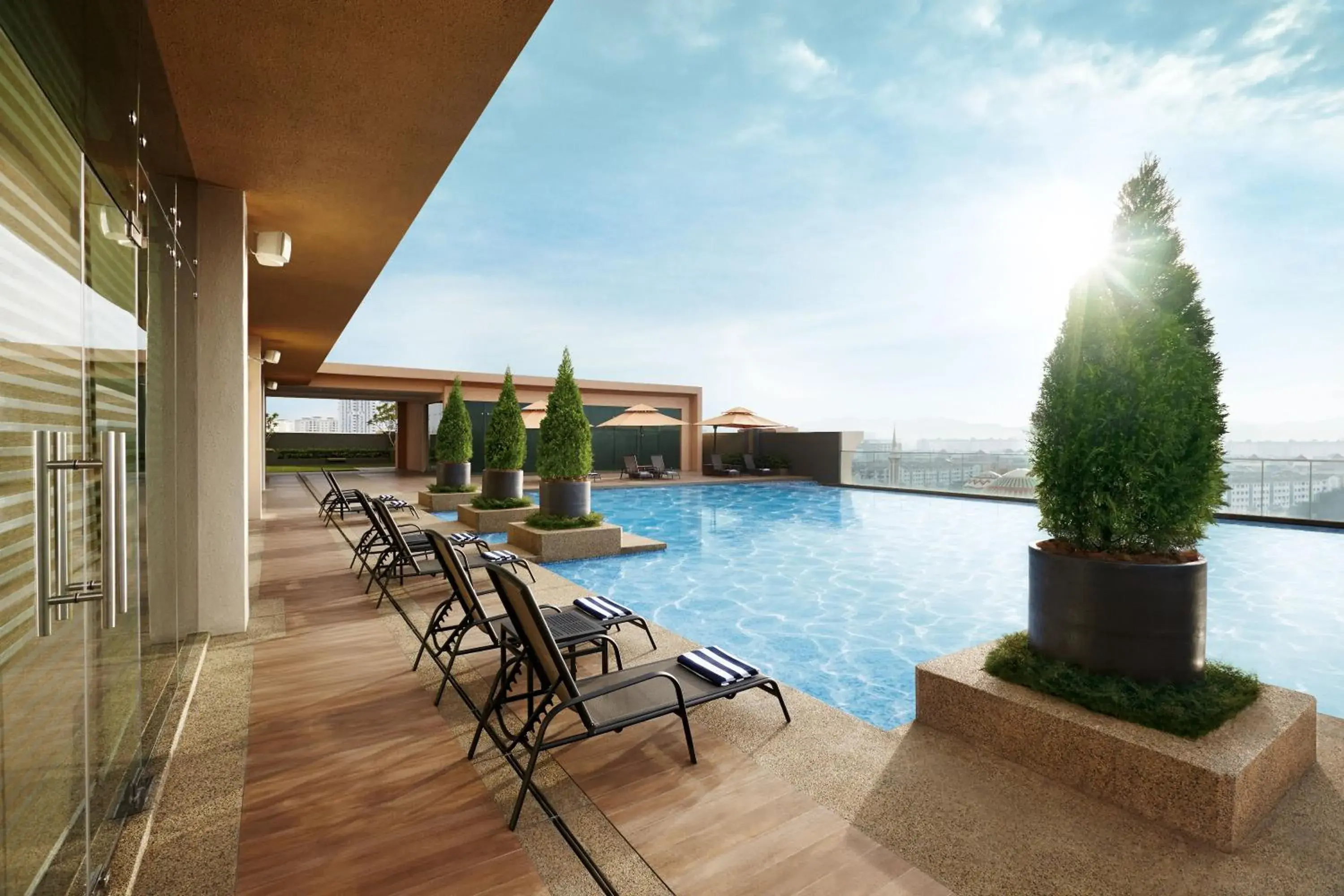 Swimming Pool in Sunway Lagoon Hotel , formerly Sunway Clio Hotel