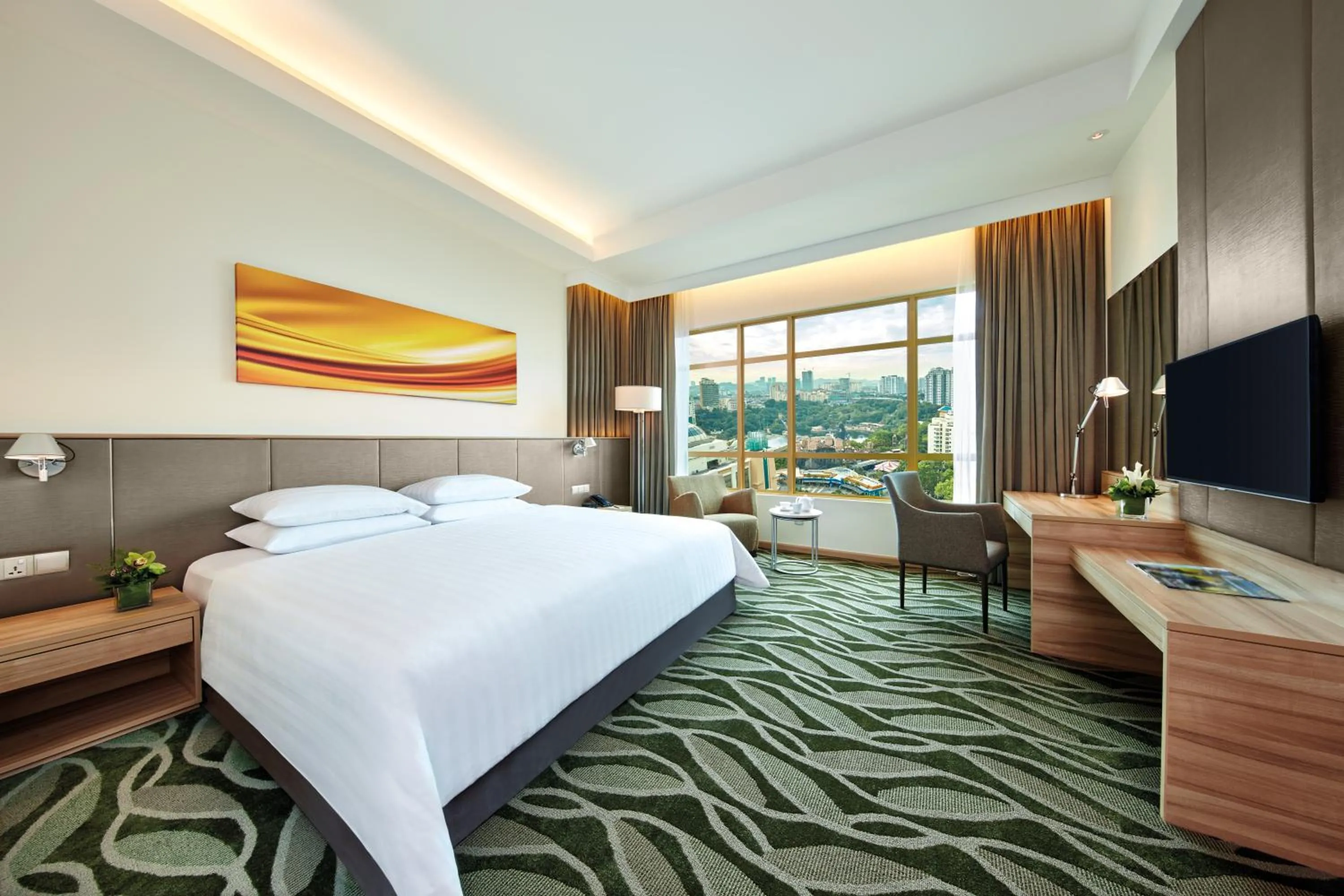 Bed in Sunway Lagoon Hotel , formerly Sunway Clio Hotel