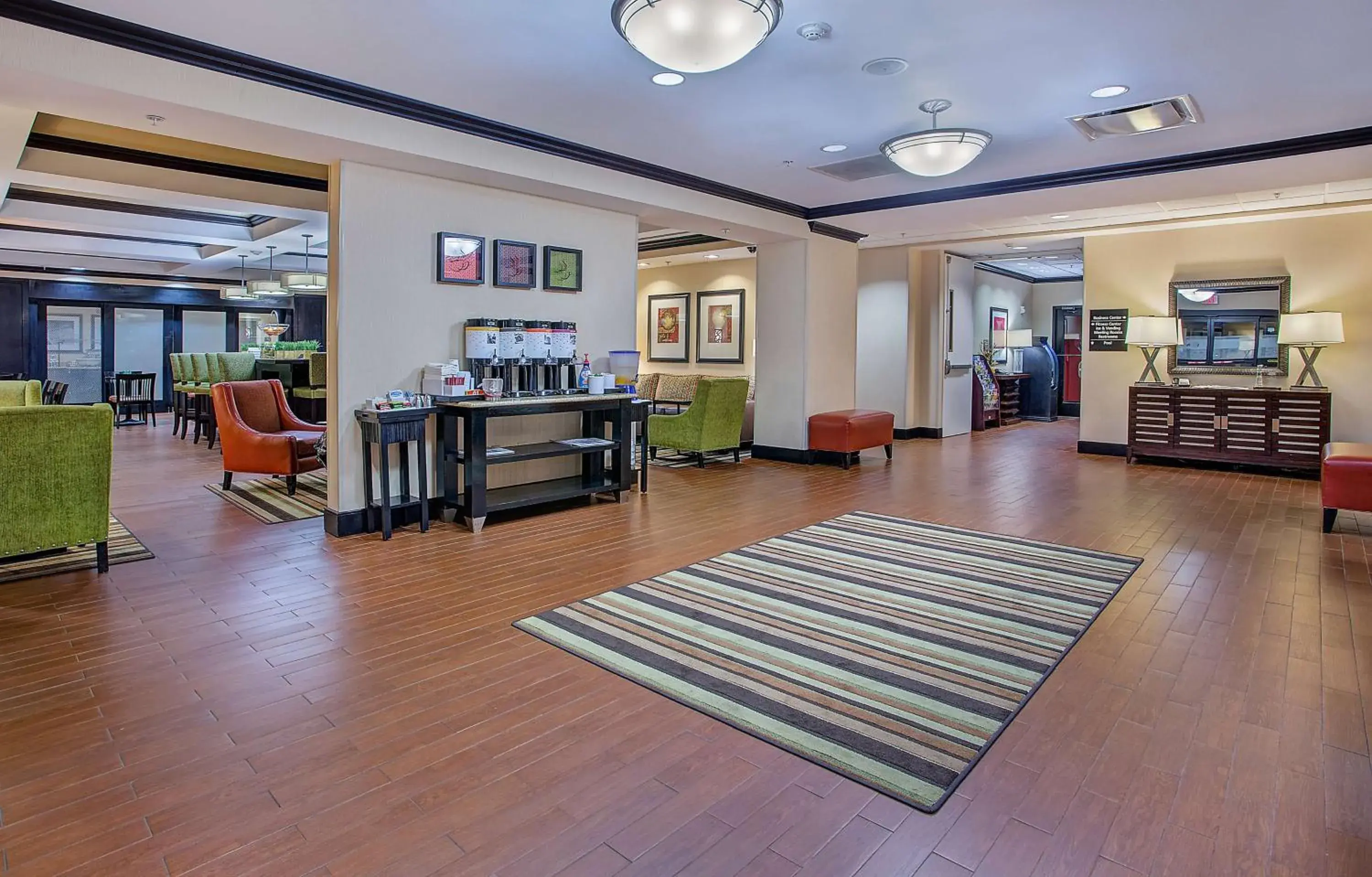 Lobby or reception in Hampton Inn Covington Lobby or reception in Hampton Inn Covington
