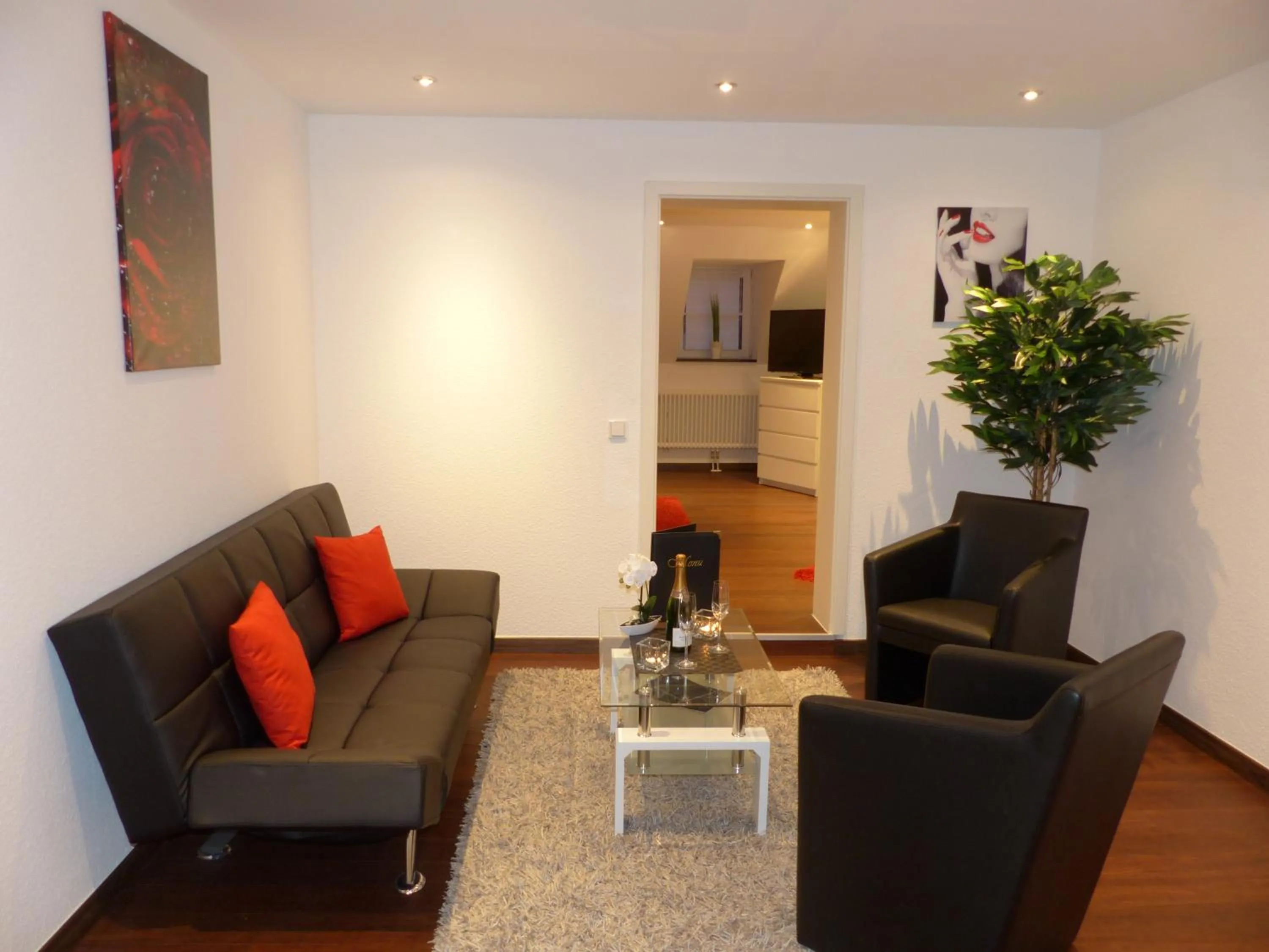 Living room in Aparthotel C'est la vie