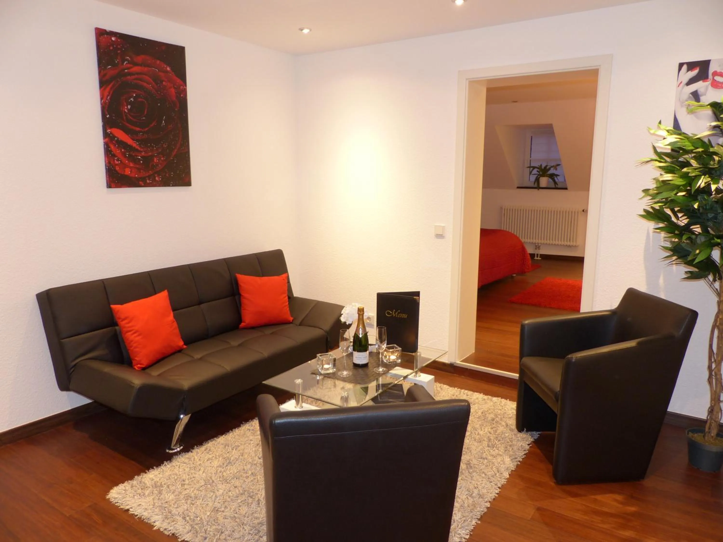 Living room in Aparthotel C'est la vie