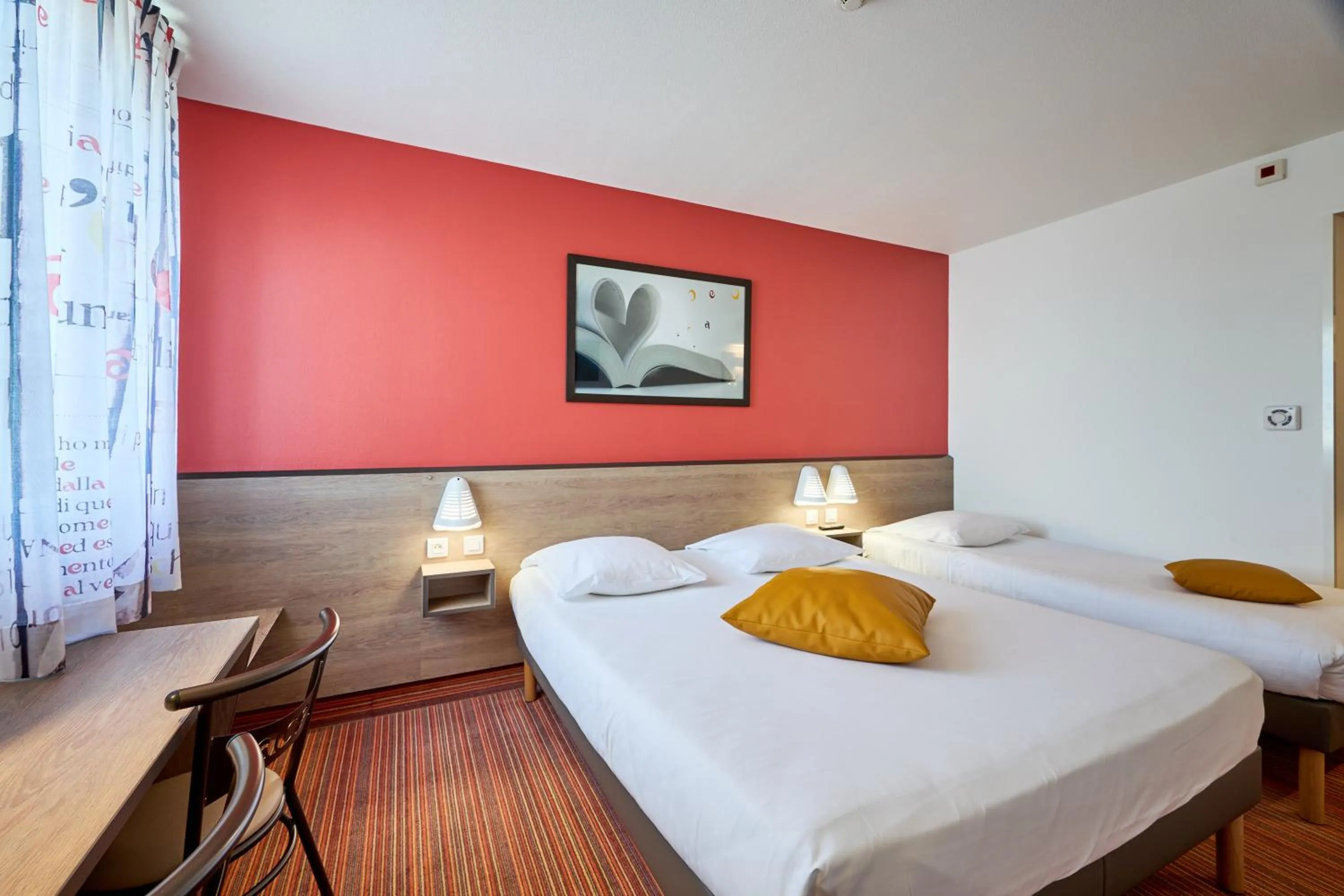 Bed in Ace Hôtel Caen Nord Mémorial