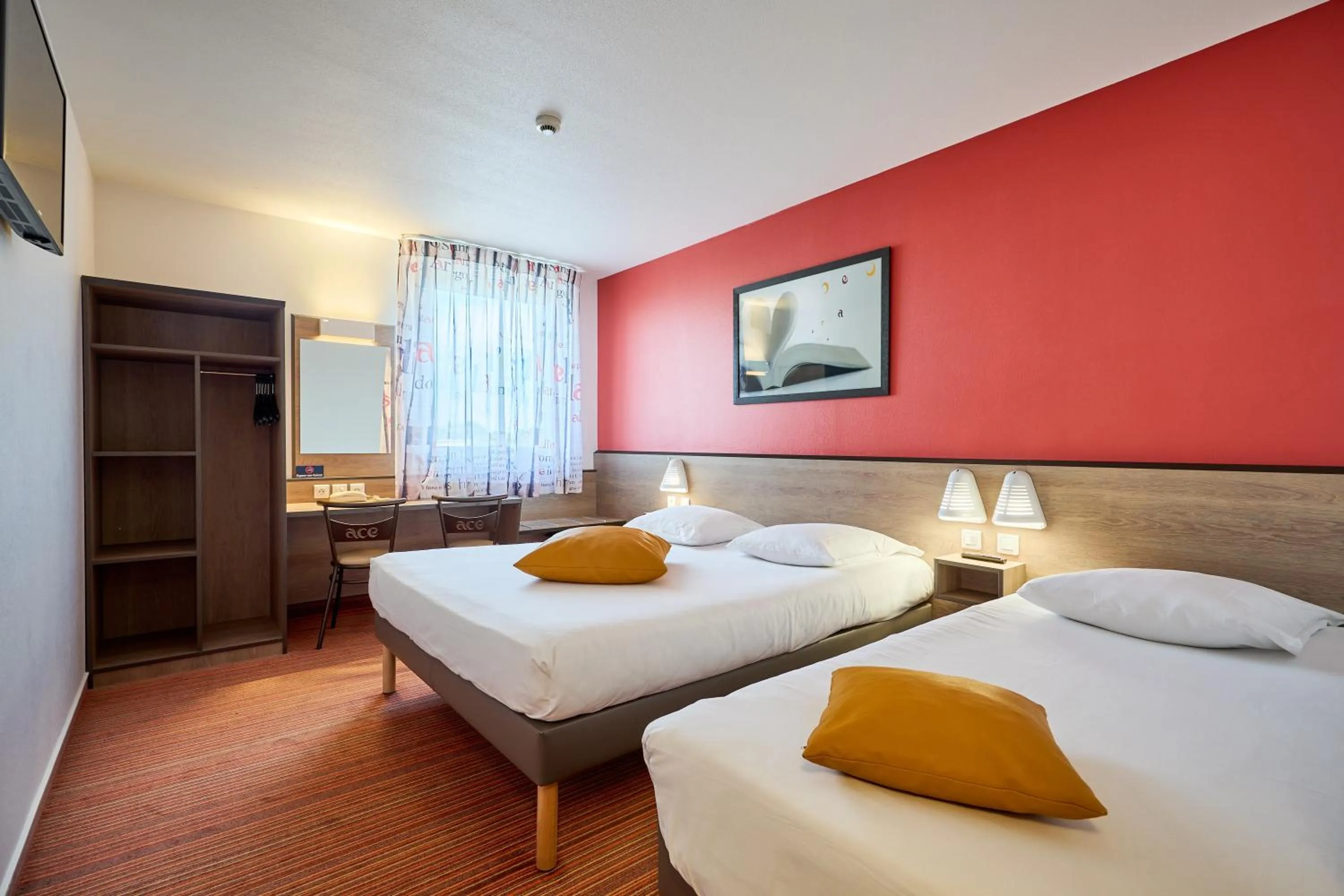 Bed in Ace Hôtel Caen Nord Mémorial