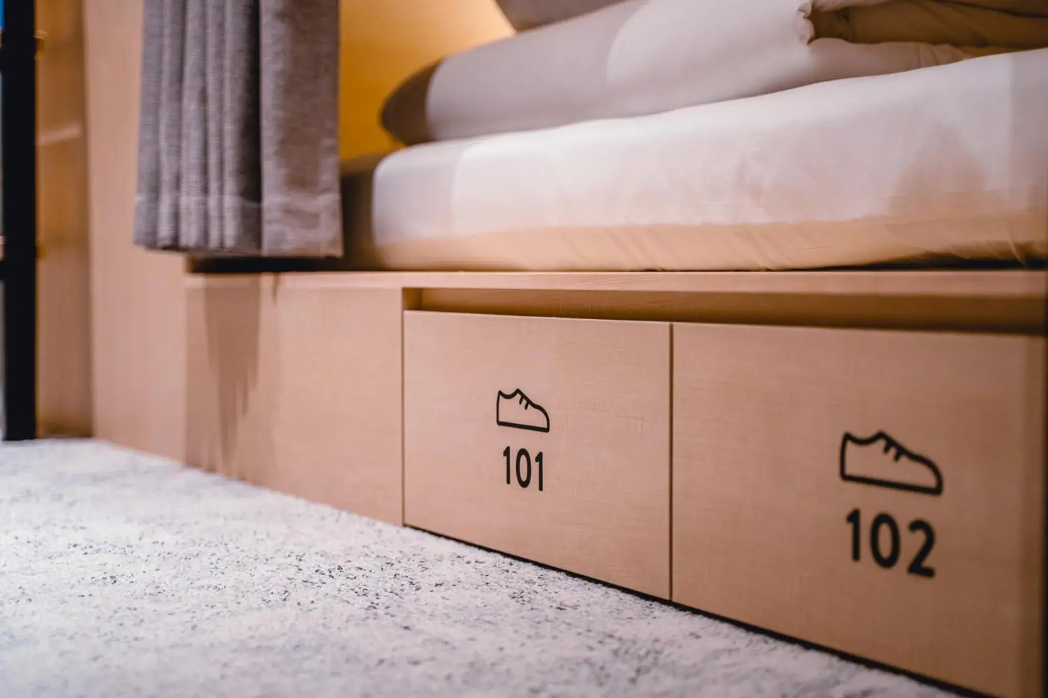 Bed in UNPLAN Kagurazaka Bed in UNPLAN Kagurazaka