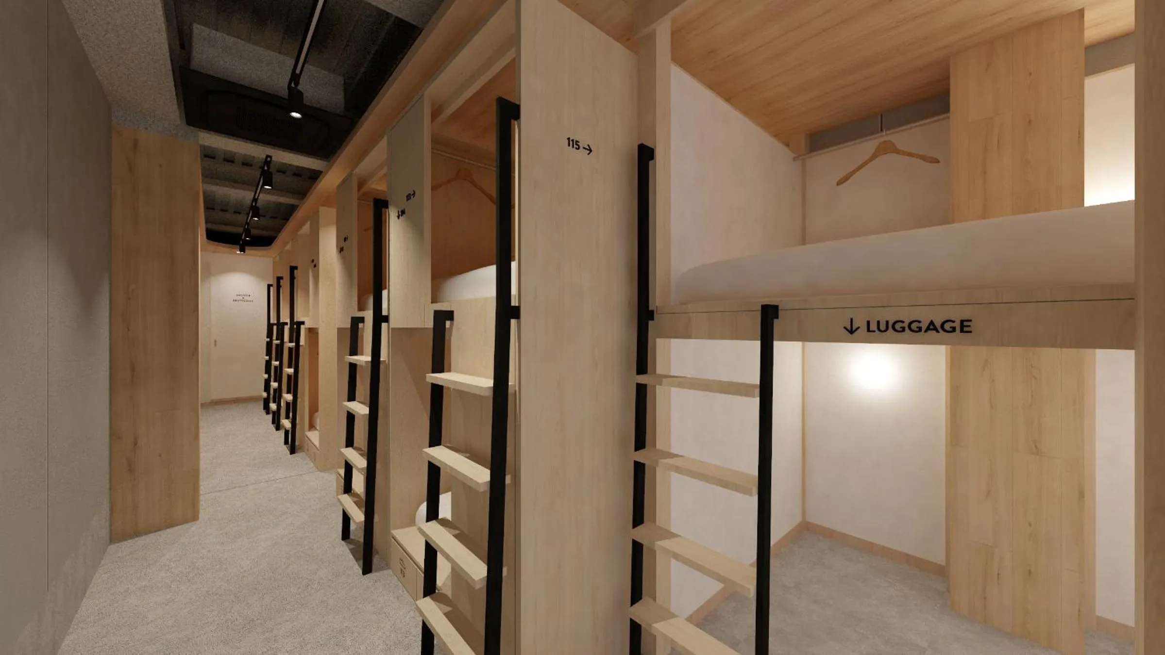 bunk bed in UNPLAN Kagurazaka