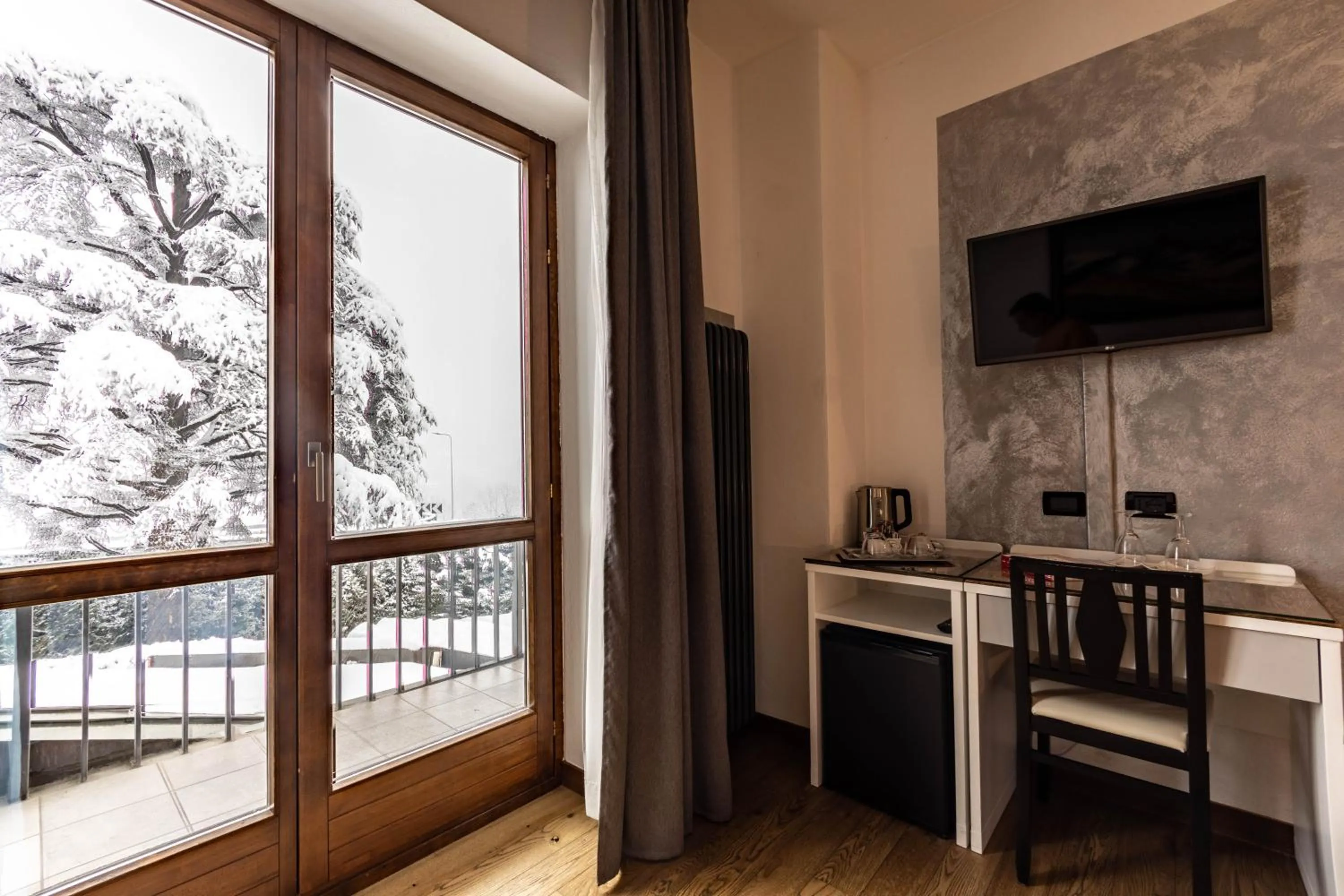 Bedroom in Hotel & Restaurant Le Charaban