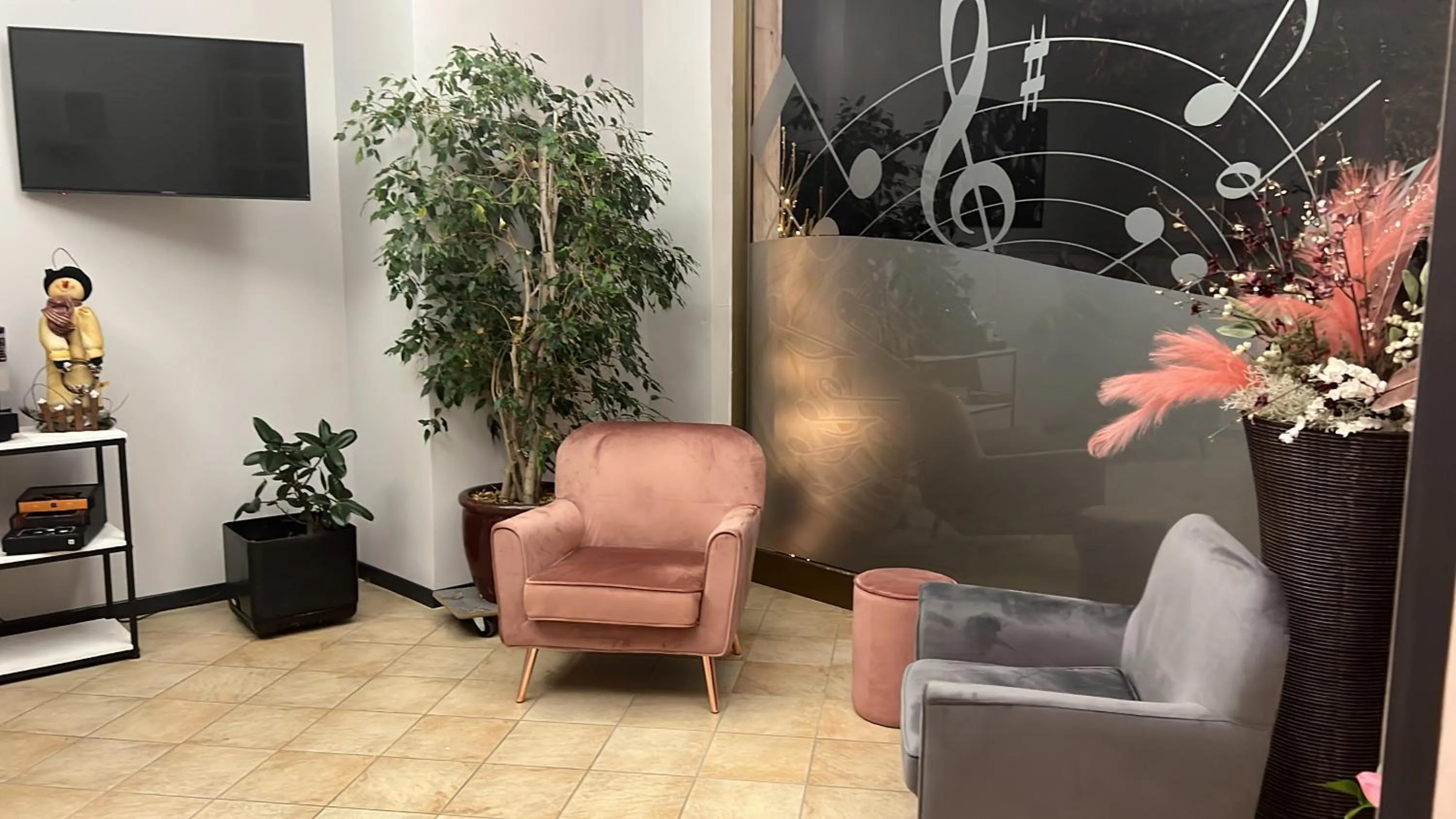 Lobby or reception in Albergo Visconti