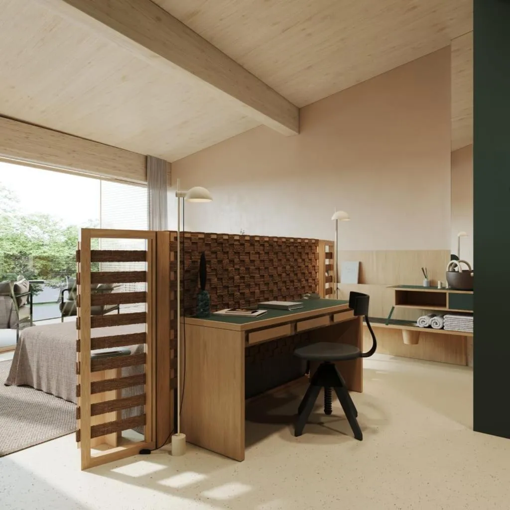 Seating area in Haus Zirngast