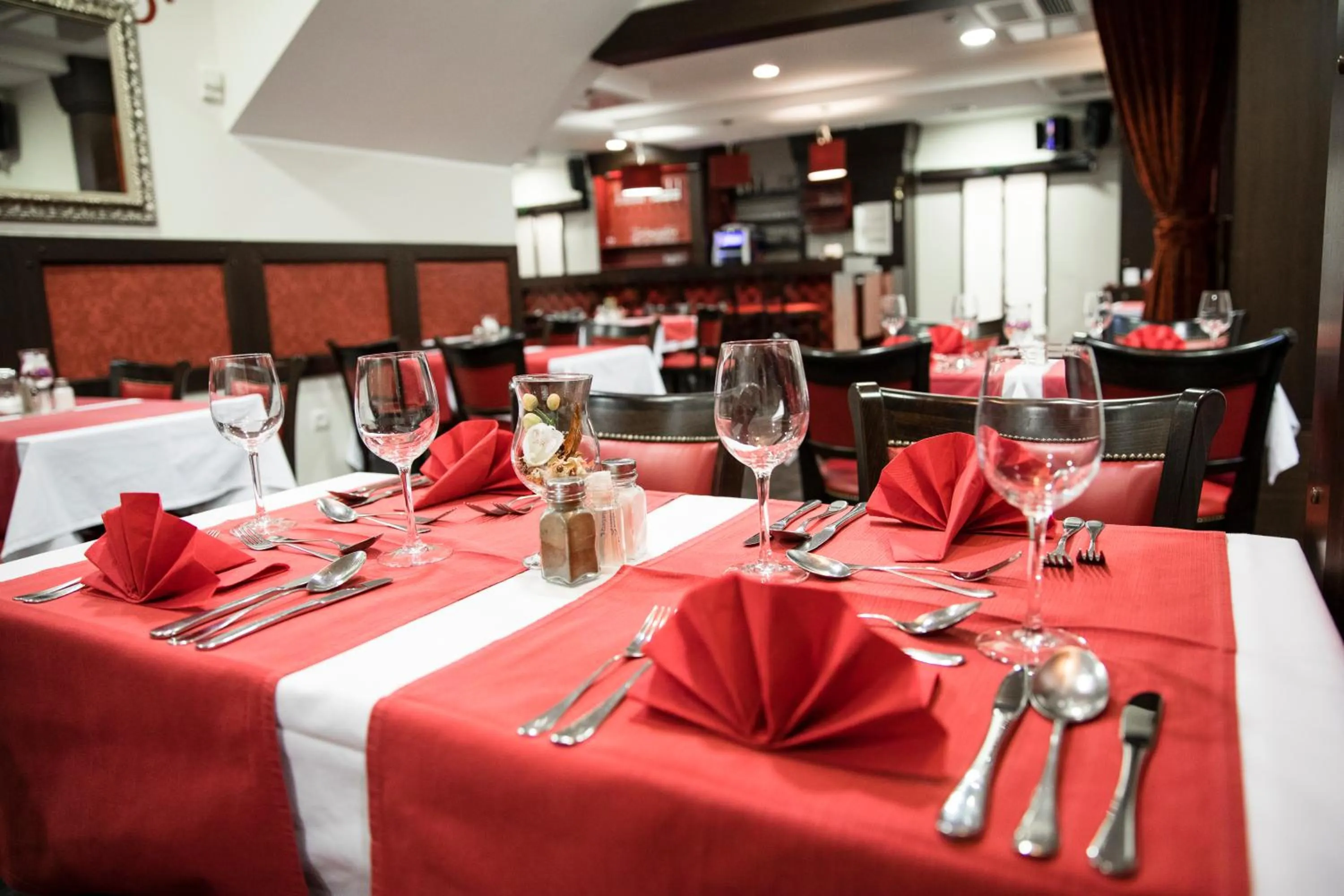 Restaurant/places to eat in Hotel Mangart
