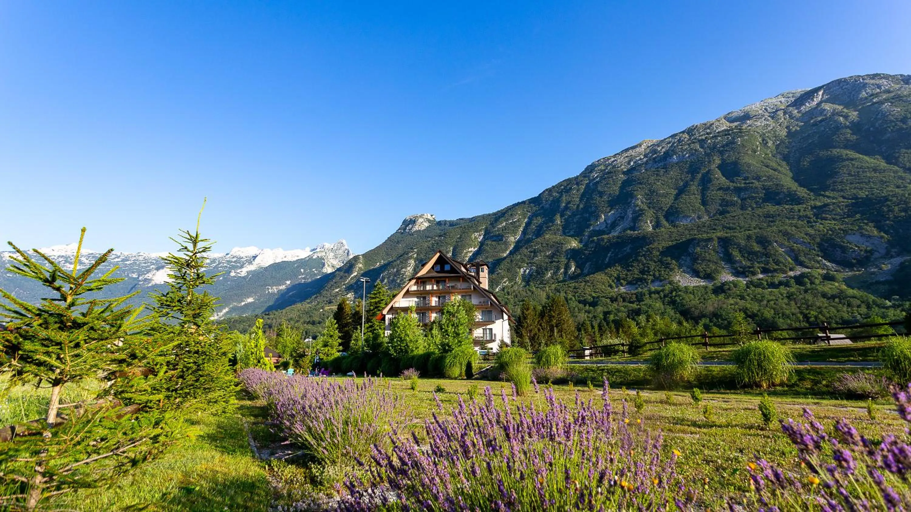 Property building in Hotel Mangart