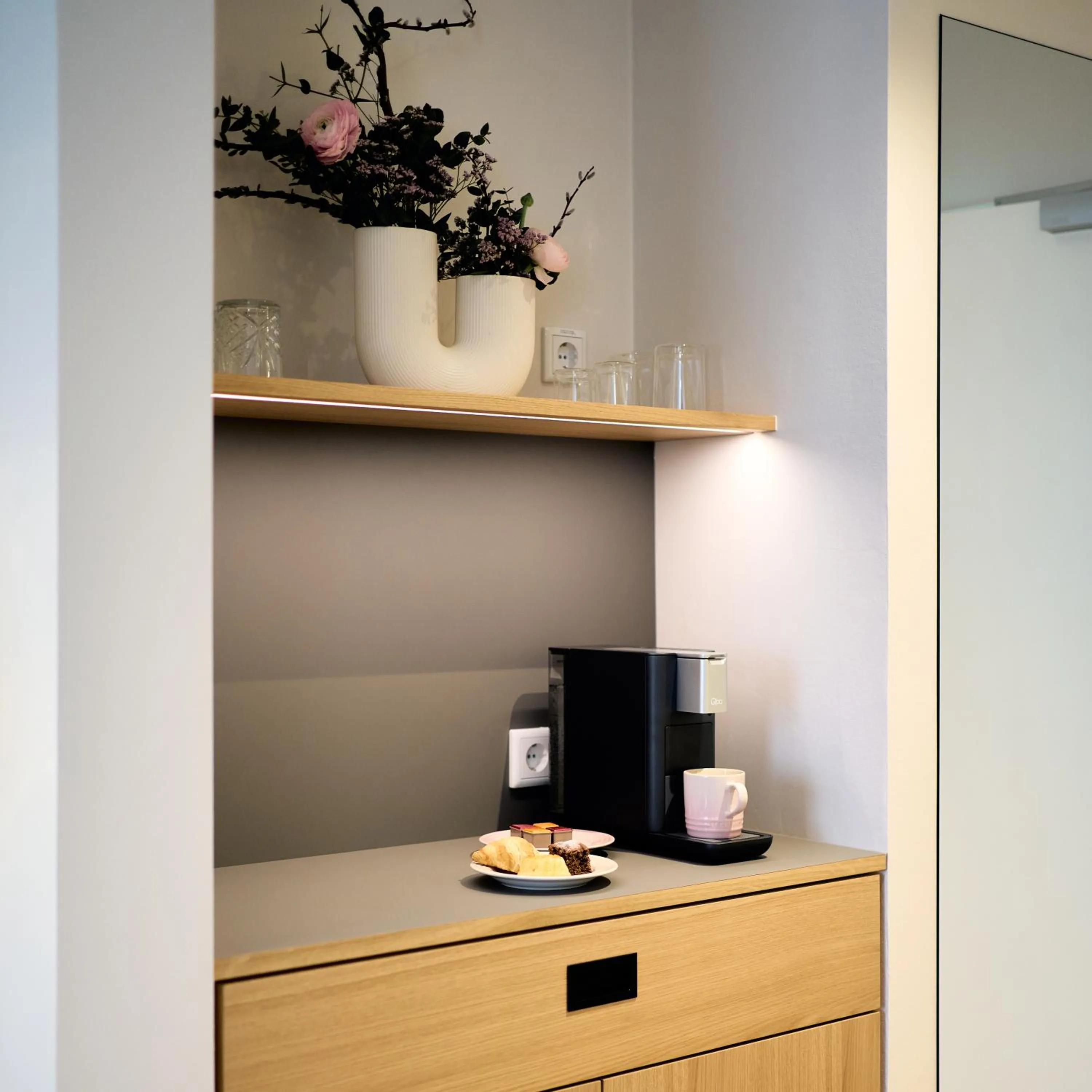 Kitchen or kitchenette in Hotel Engbert