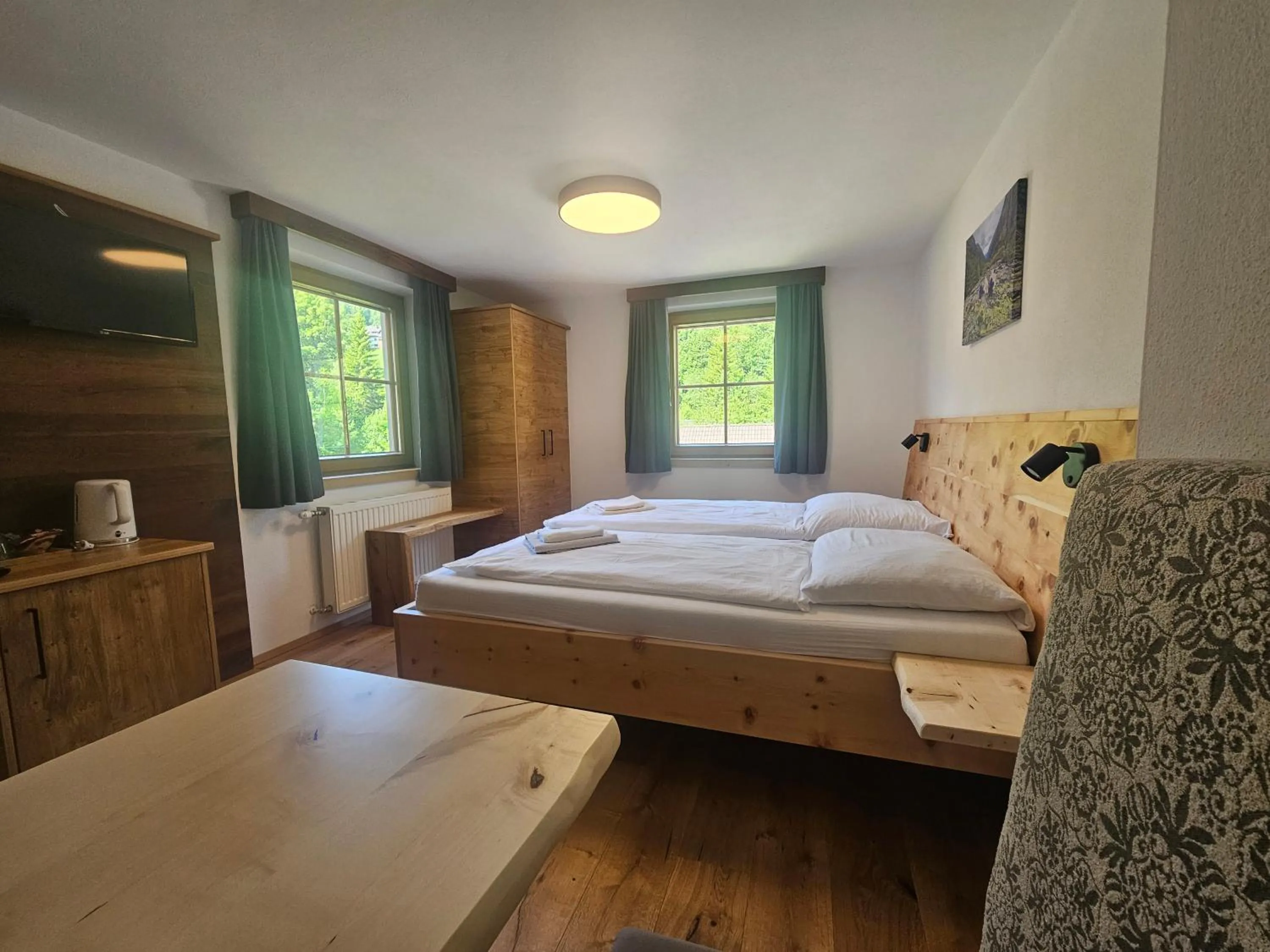 Bed in Landhotel Lacknerhof