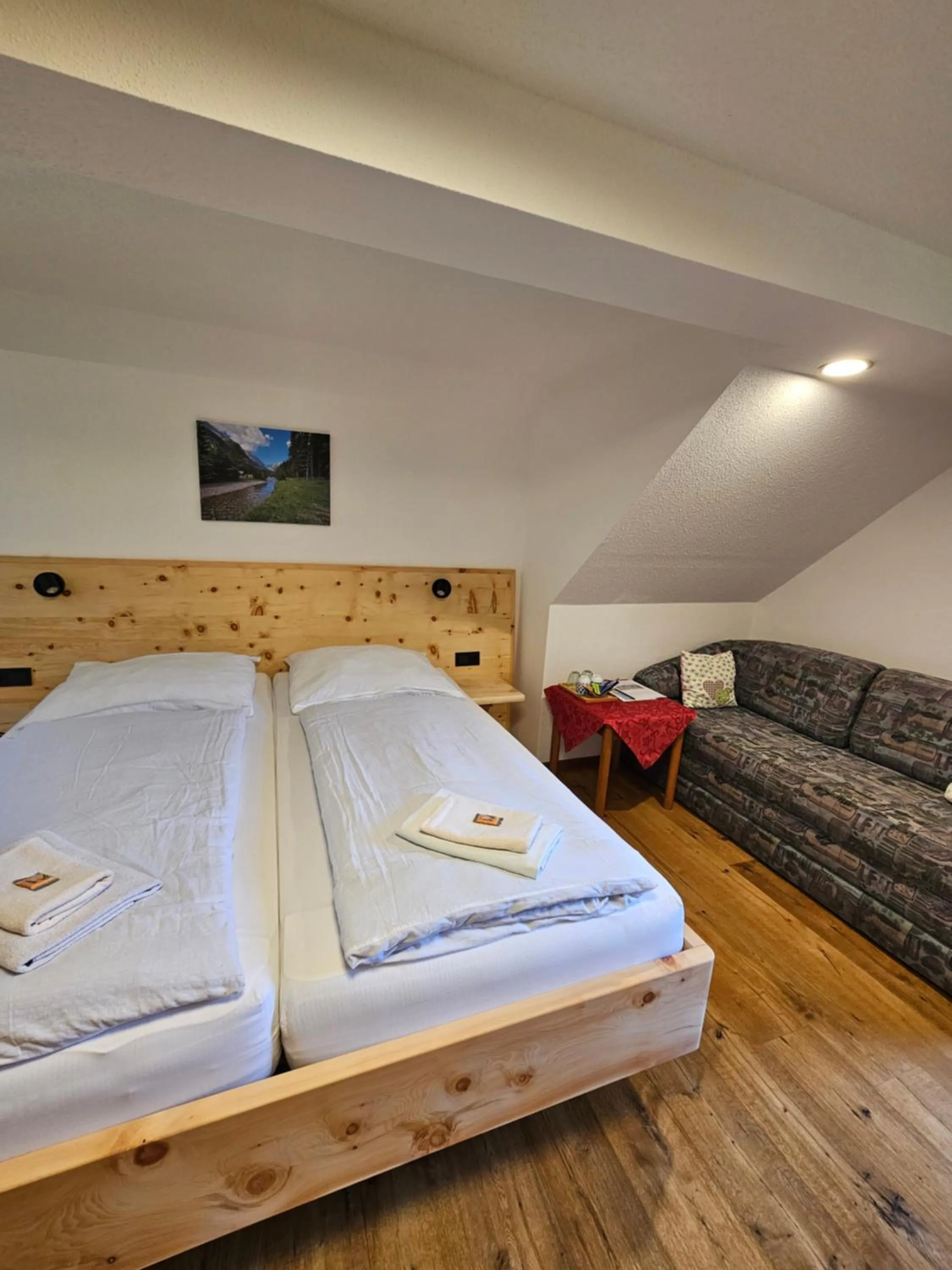 Bed in Landhotel Lacknerhof