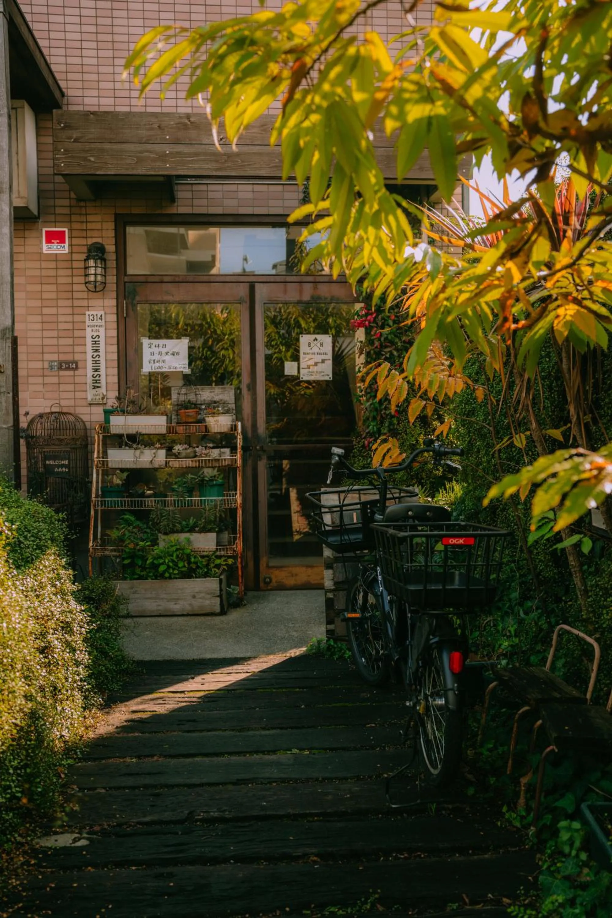 Property building in Bonfire Hostel Osaka