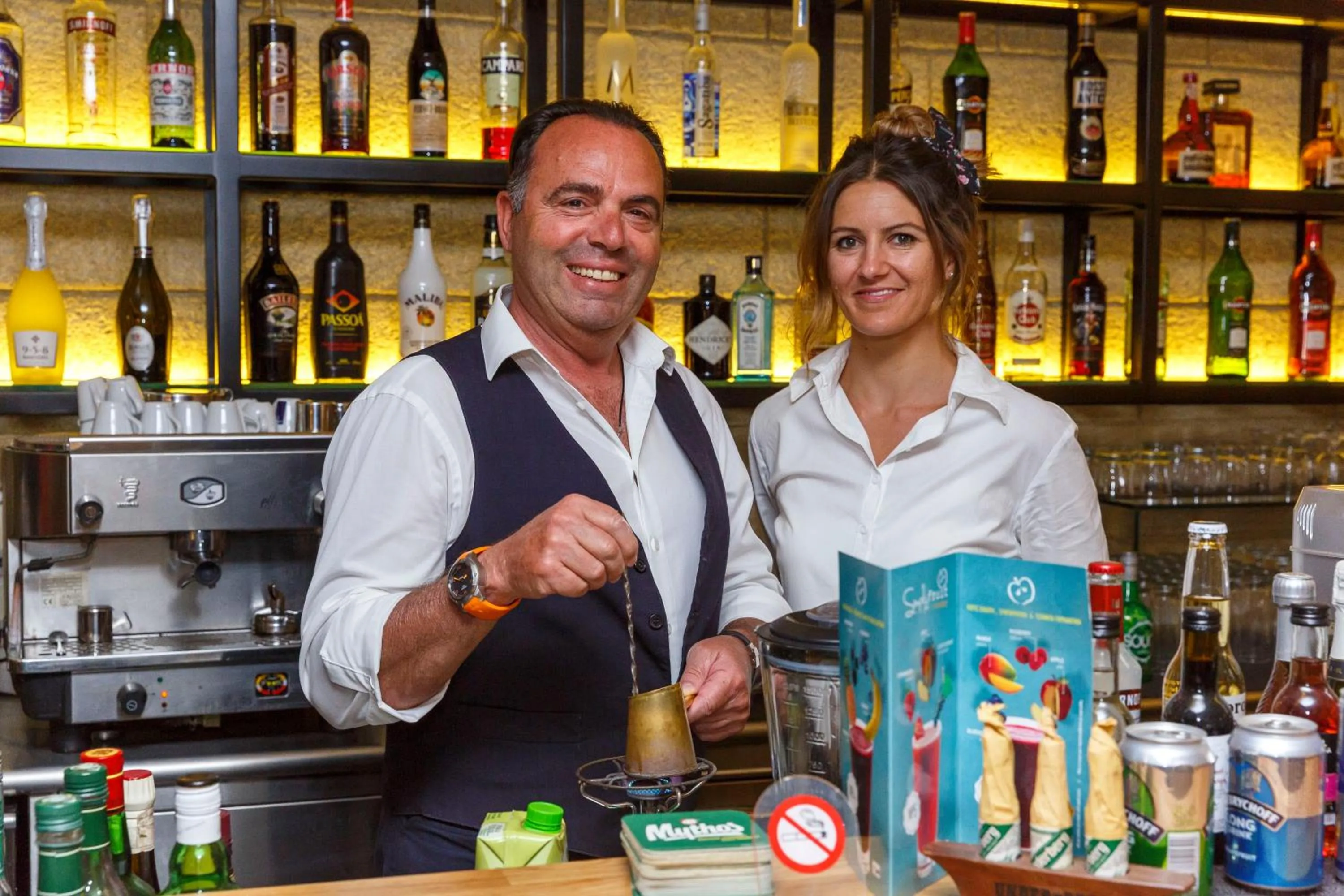 Staff in Athena Hotel