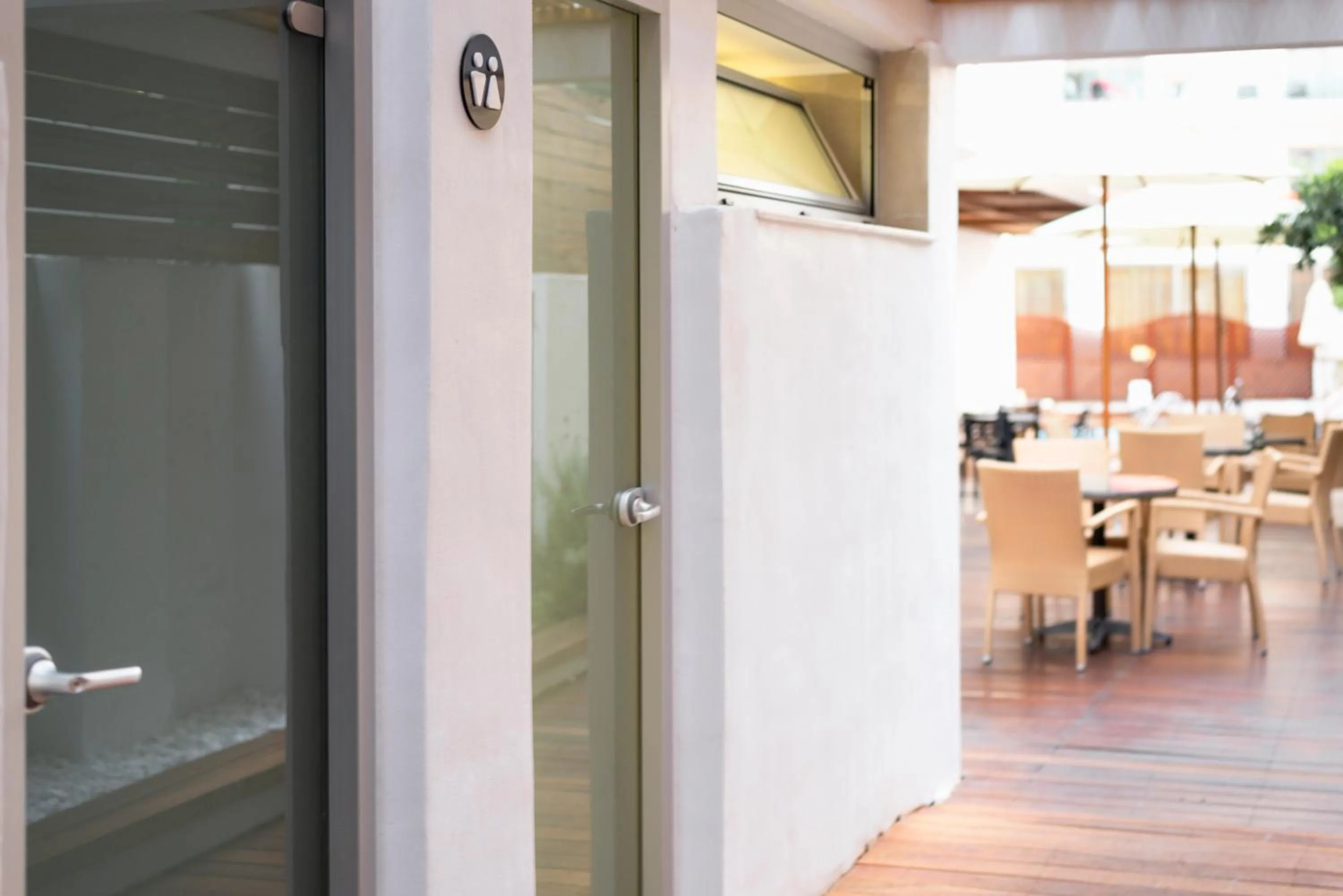 Patio in Athena Hotel