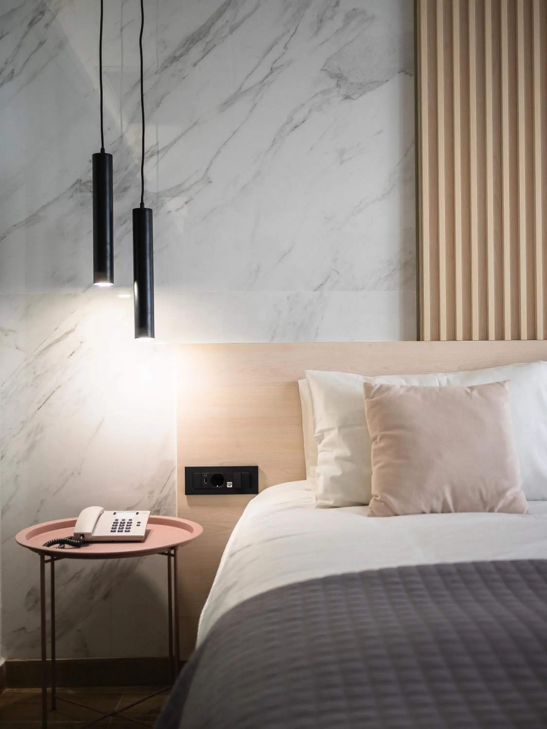 Bed in Athena Hotel Bed in Athena Hotel