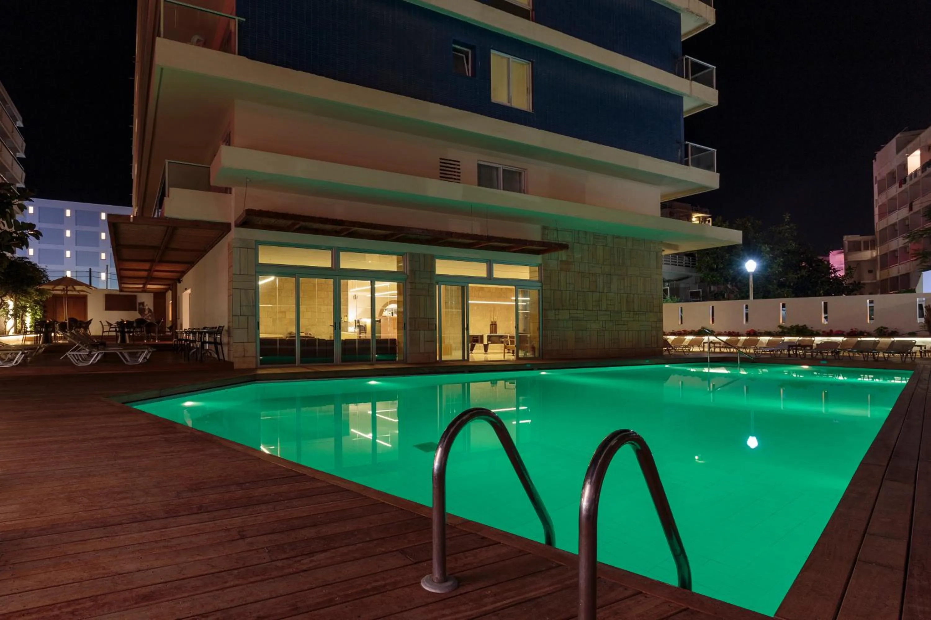 Swimming pool in Athena Hotel