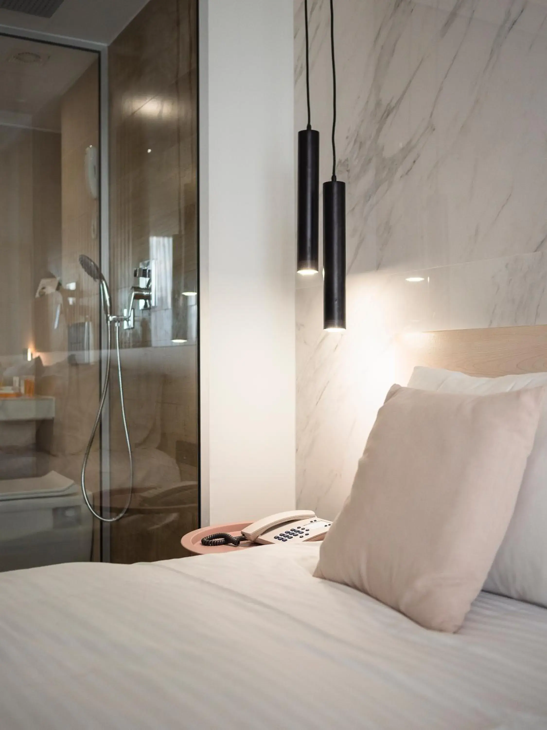 Bed in Athena Hotel Bed in Athena Hotel